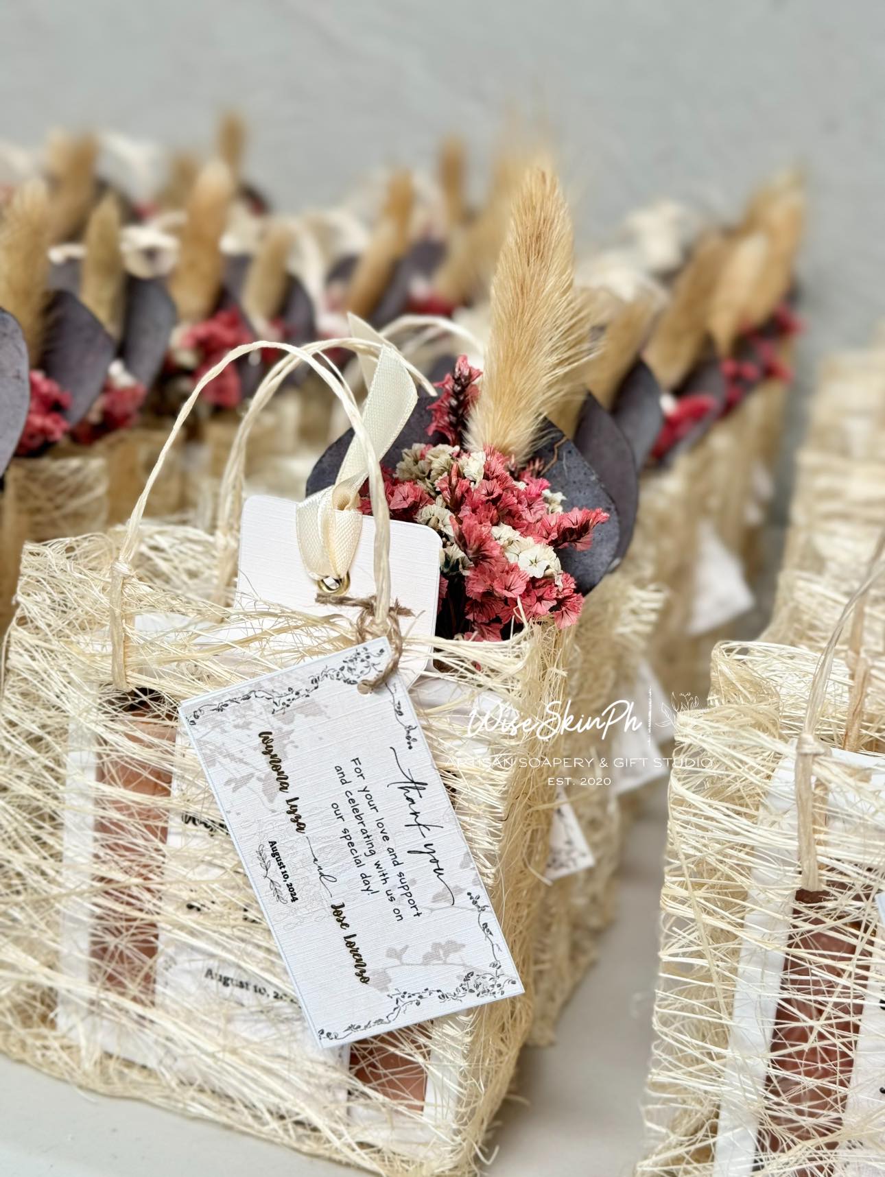 WSPH Premium Quality Soaps Facebook ad: Wedding favors as Timeless as Your Vows