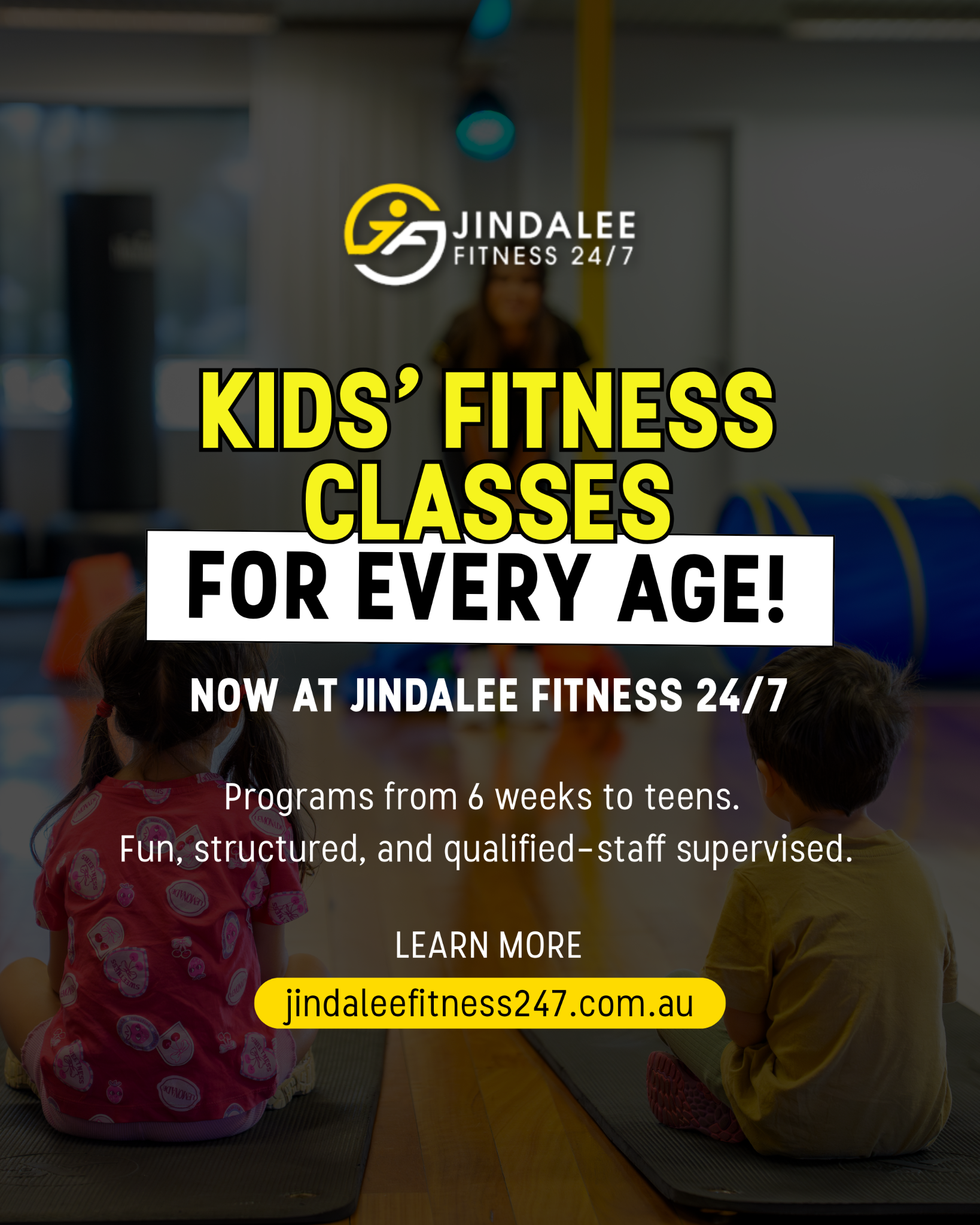 Jindalee Fitness 24/7 Facebook ad