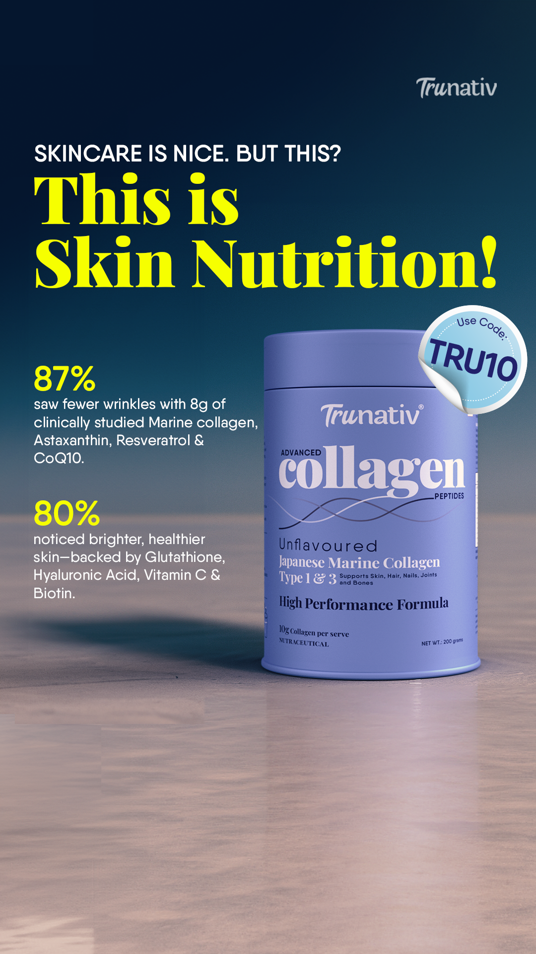 TruNativ Facebook ad