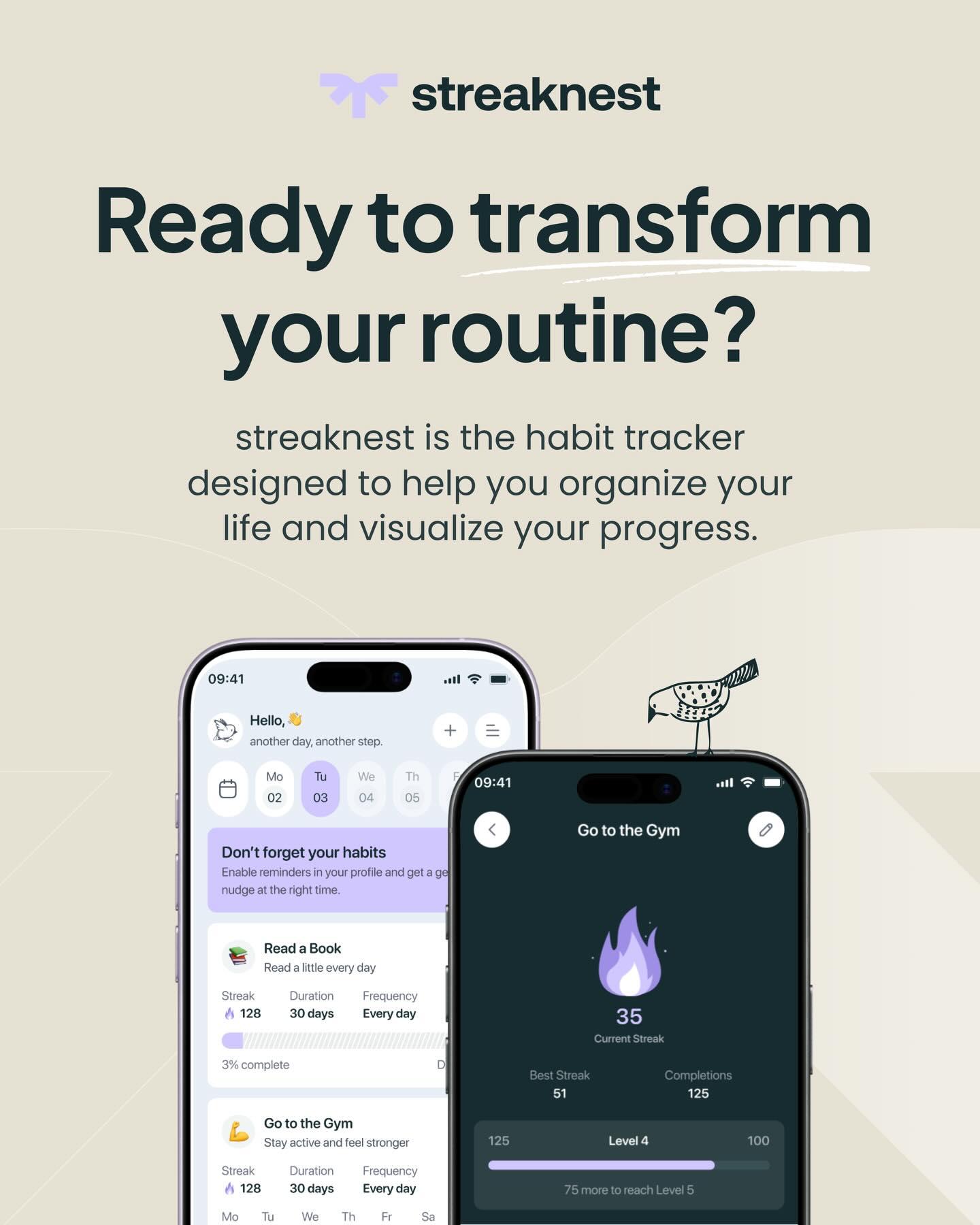 Streaknest Facebook ad: Today we’re thrilled to launch Version 1.0.0 of…