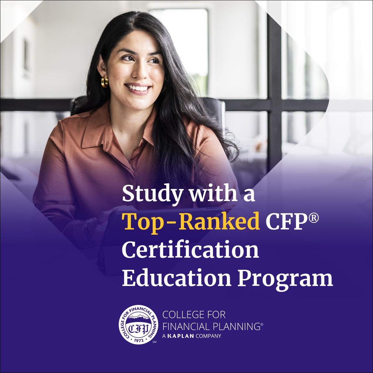 Kaplan Financial Education Facebook ad