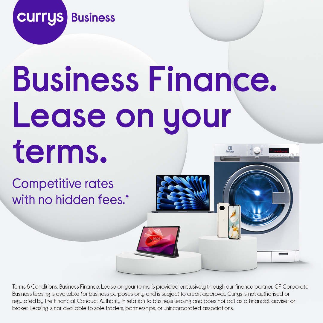 Currys Business Facebook ad from May 23, 2026