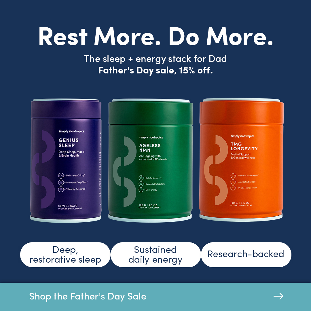 Simply Nootropics Facebook ad
