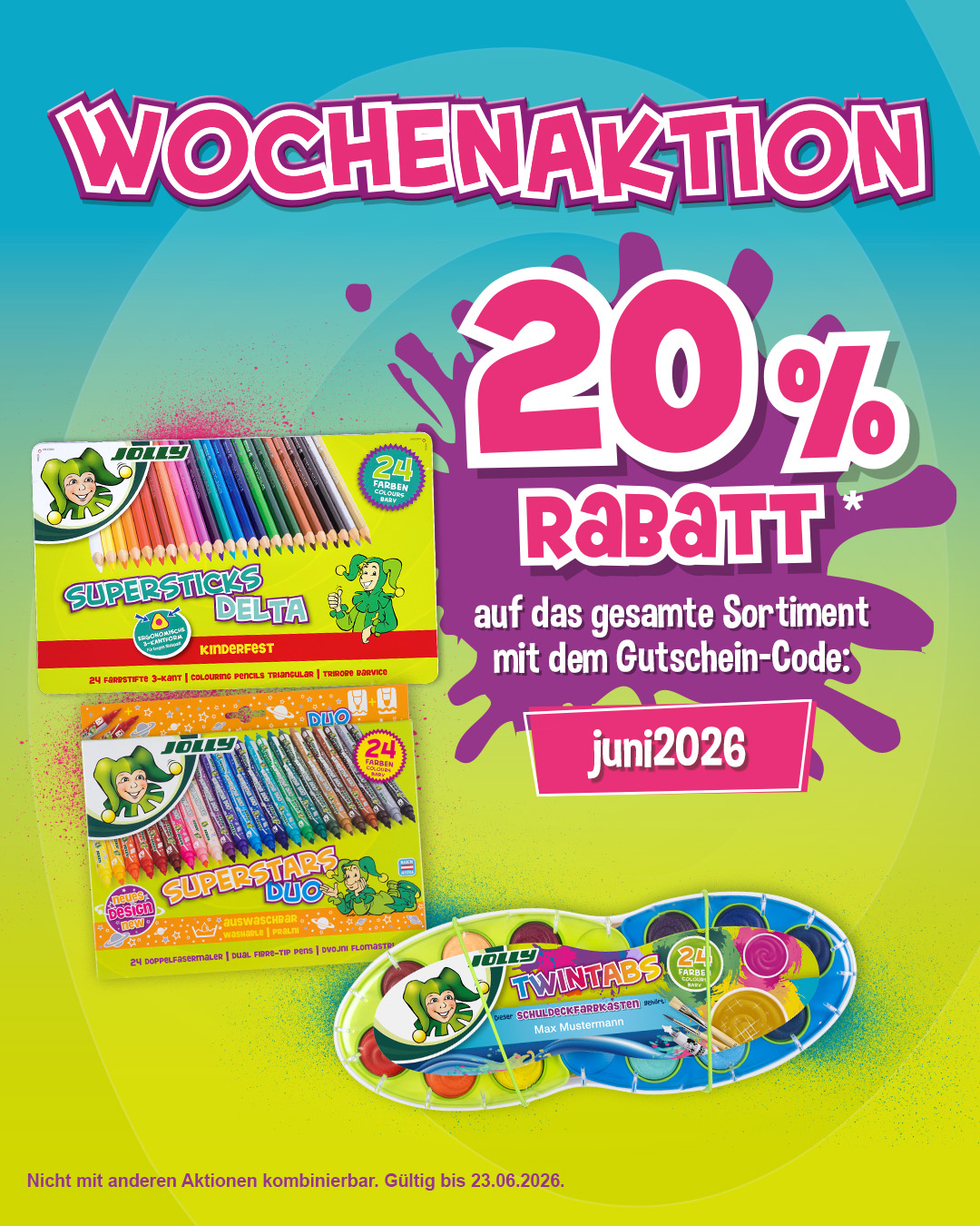Jolly Facebook ad: Jetzt sparen!