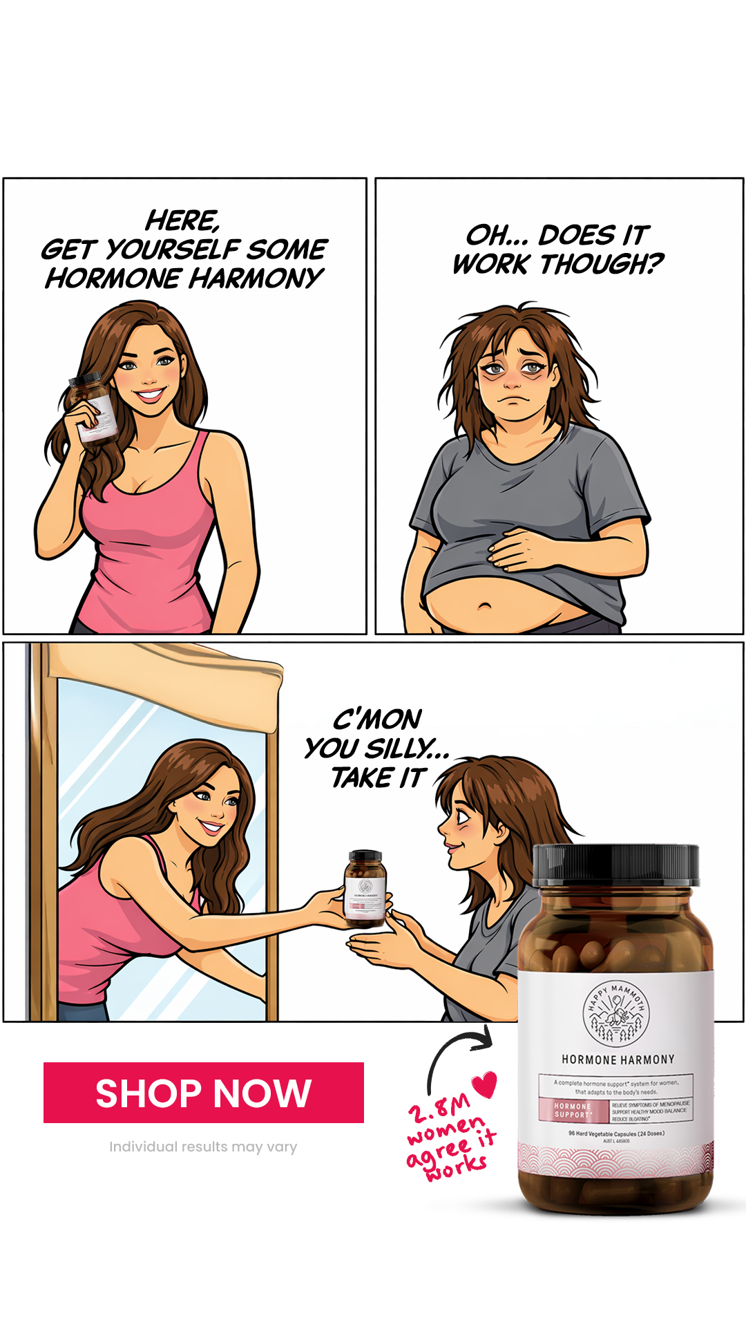 Morph Method Facebook ad