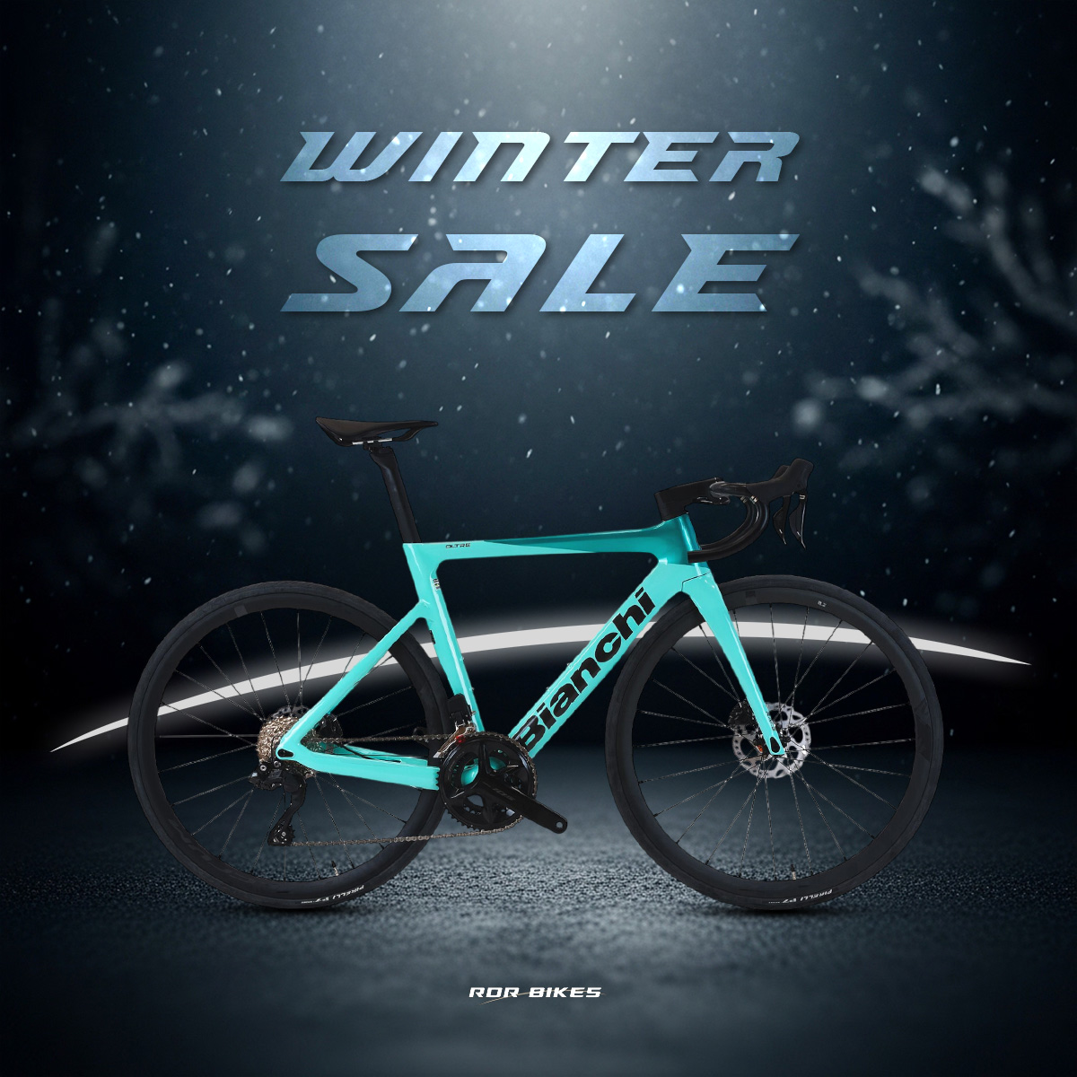 RDR BIKES Facebook ad: WINTER SALE