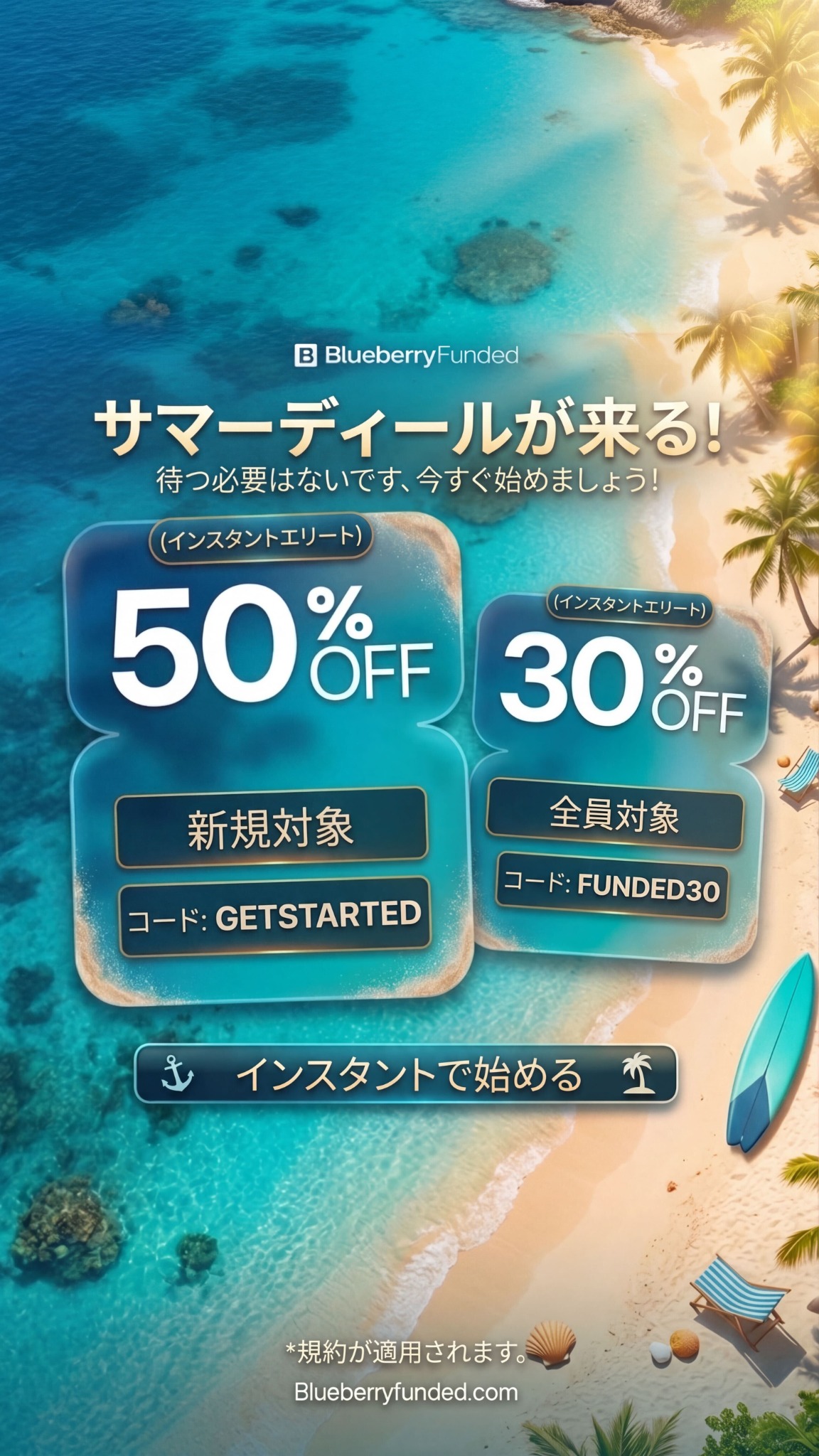 Blueberry Funded  Facebook ad