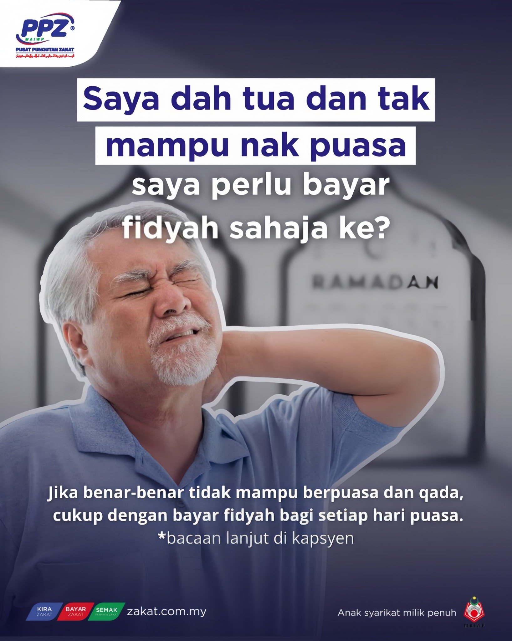 Pusat Pungutan Zakat Facebook ad: Sudah Bayar Fidyah?
