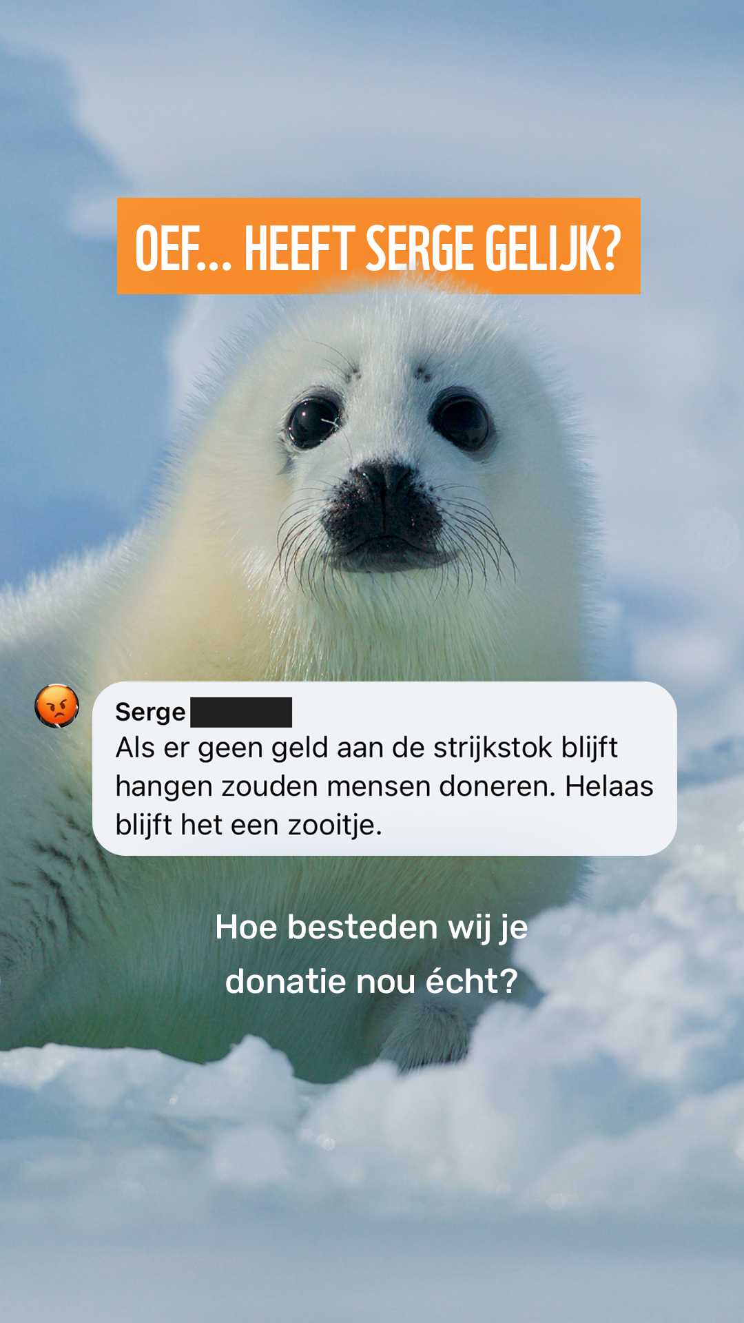 Wereld Natuur Fonds - WWF Facebook ad
