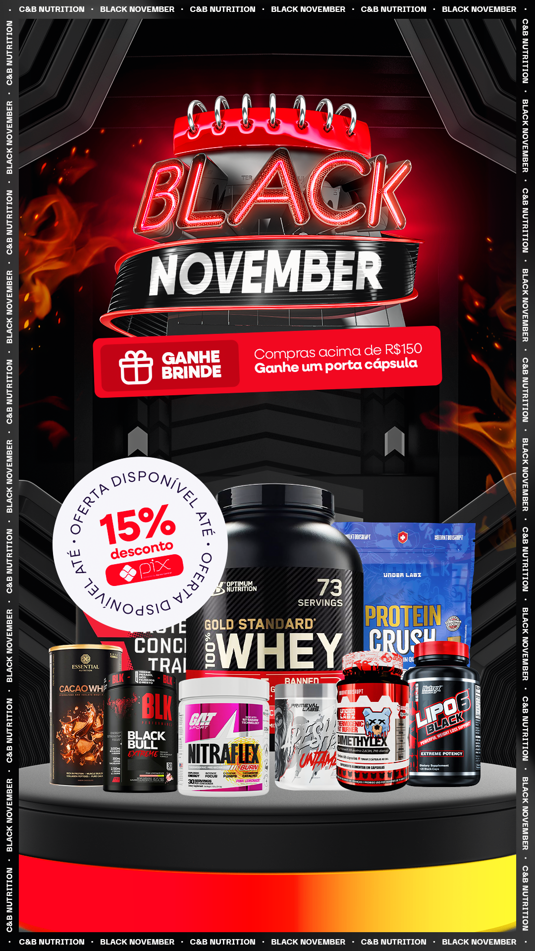 CEB Nutrition Facebook ad from Nov 17, 2025