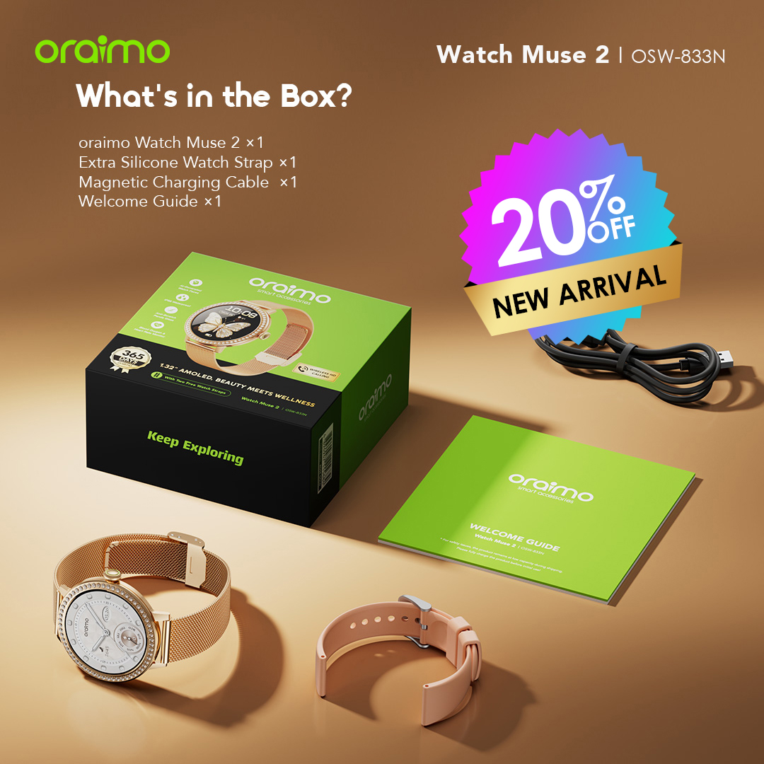 Oraimostore club KE Facebook ad: New Launch! Enjoy 20% OFF