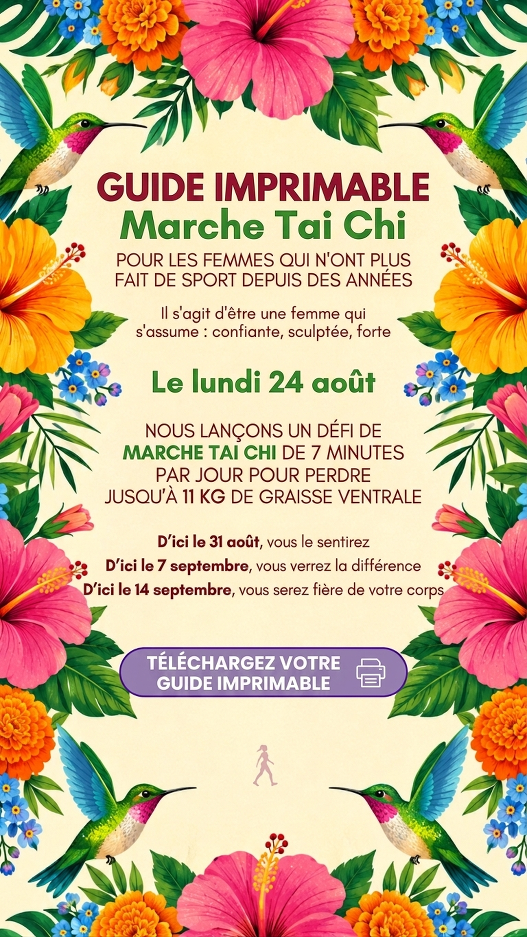 Lose weight with Walkfit Facebook ad: Rejoignez-nous dès maintenant!