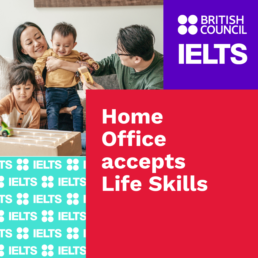 Take IELTS Official Facebook ad