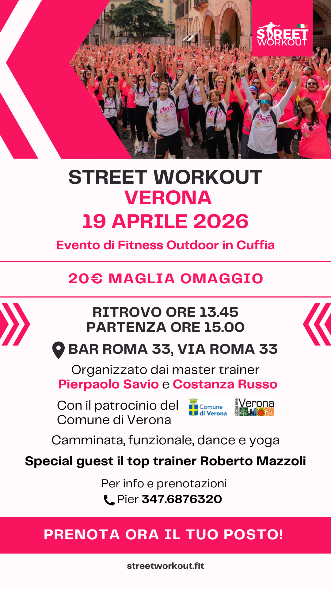 Street Workout Italia Facebook ad
