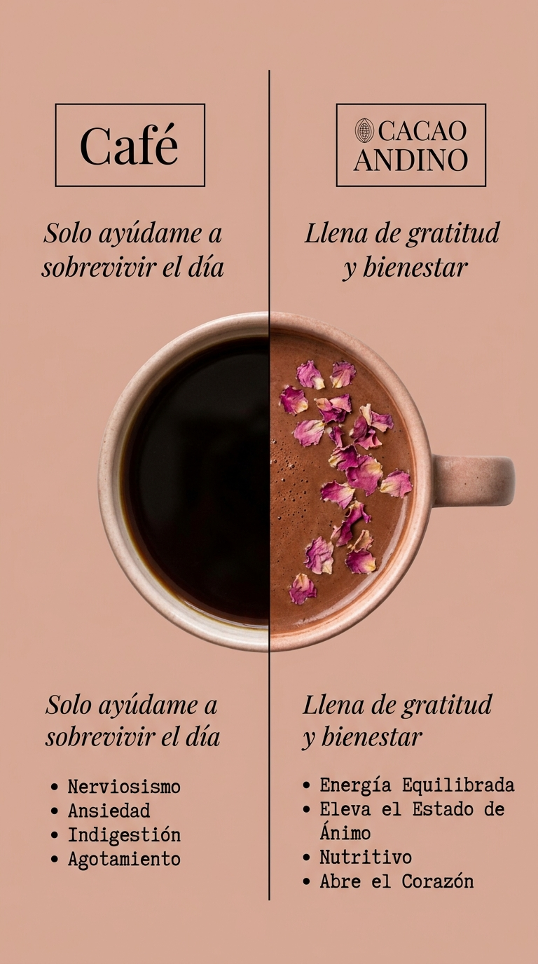 Cacao Andino Facebook ad from May 8, 2026