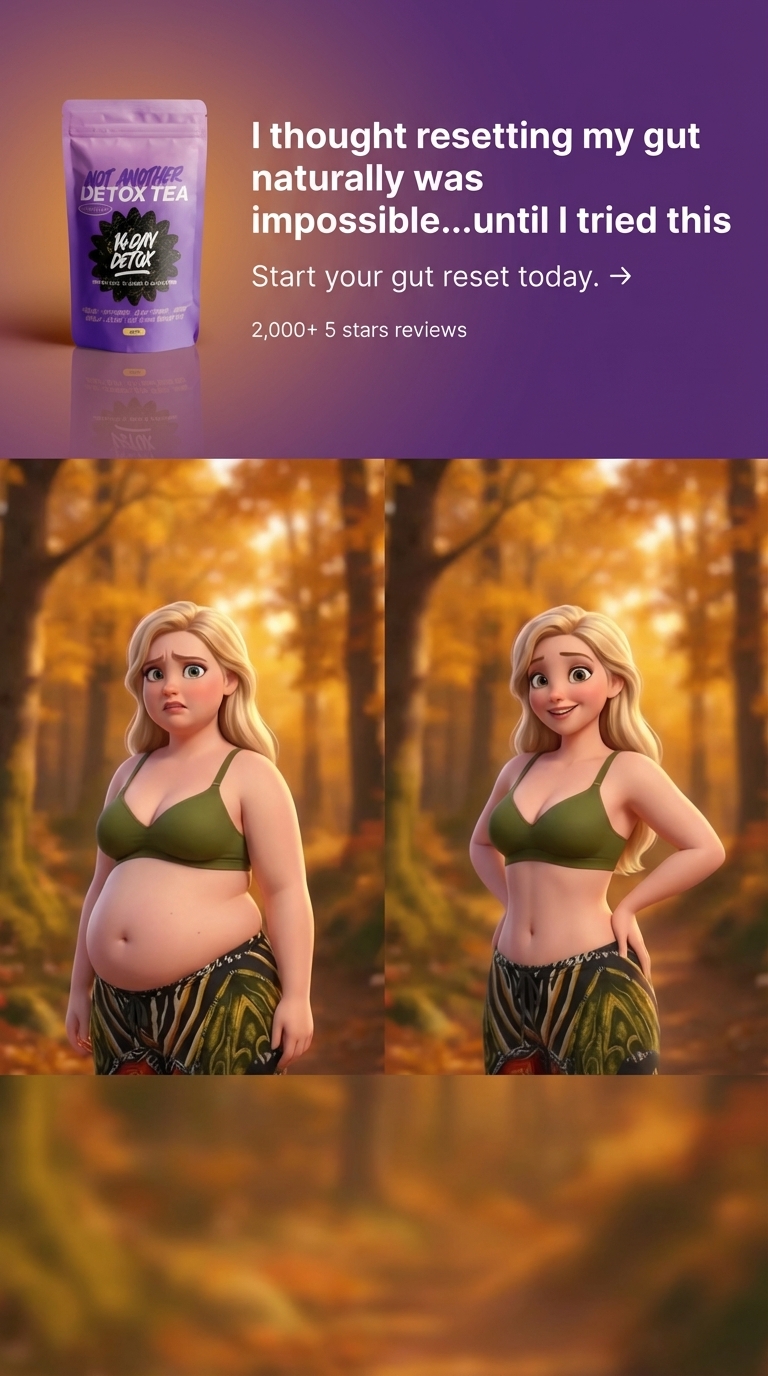 NA Detox Tea Facebook ad