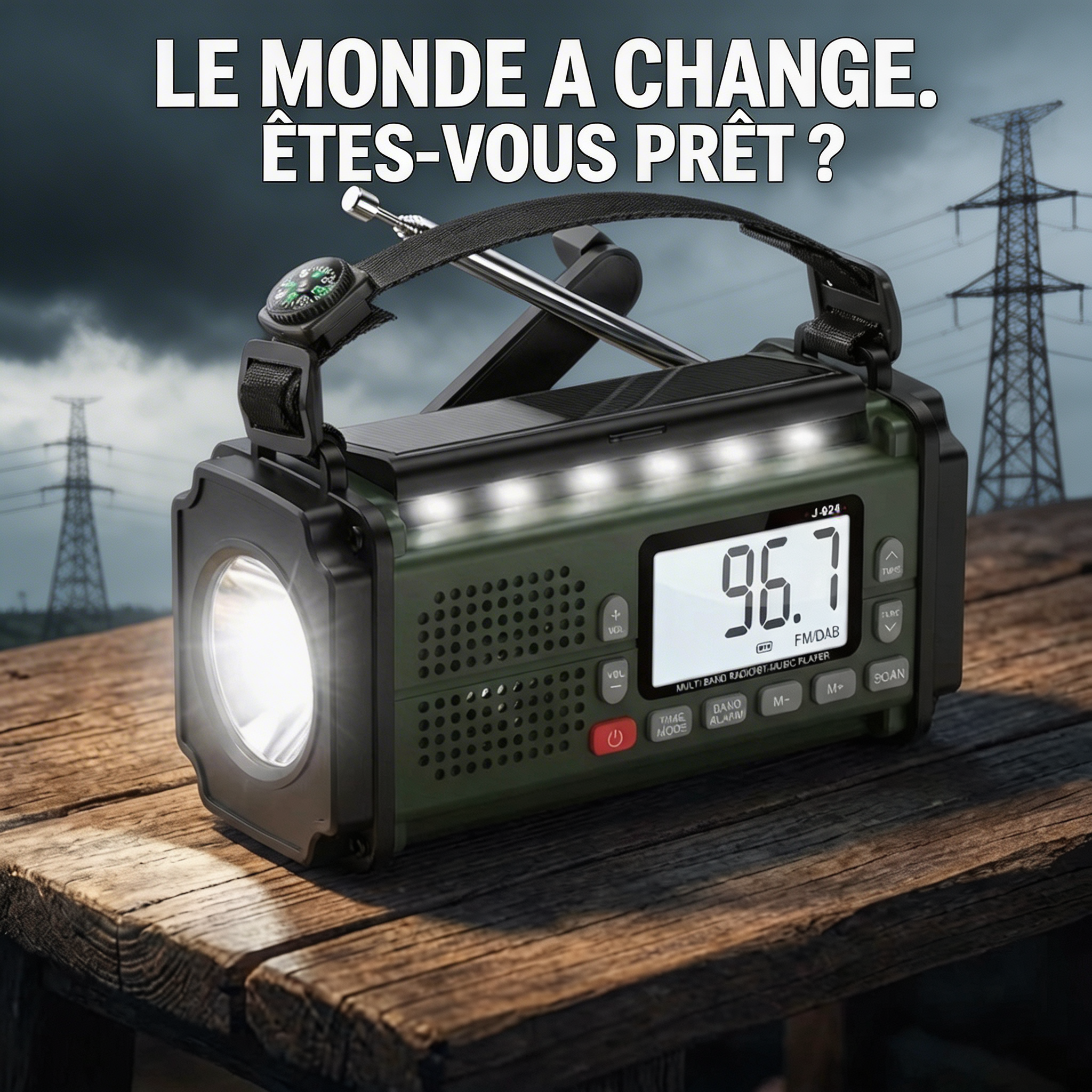 Le Magazine de la Survie Facebook ad