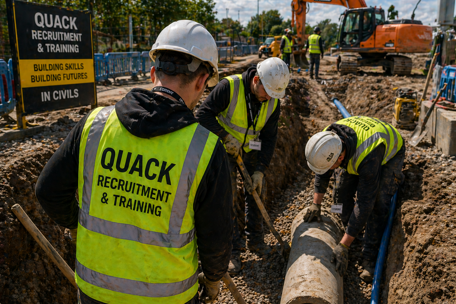 Quack Recruitment & Training Facebook ad