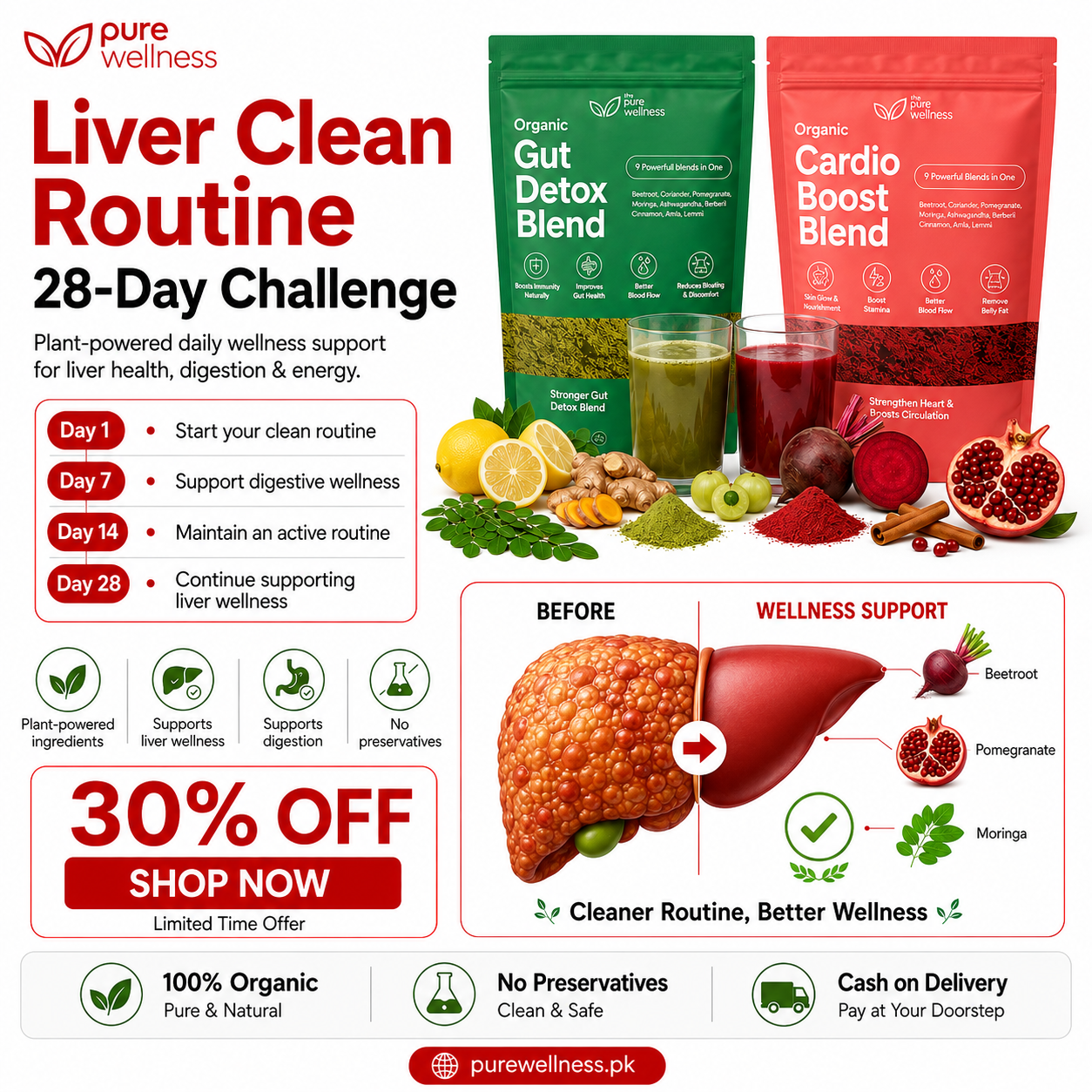 Purewellness.pk Facebook ad