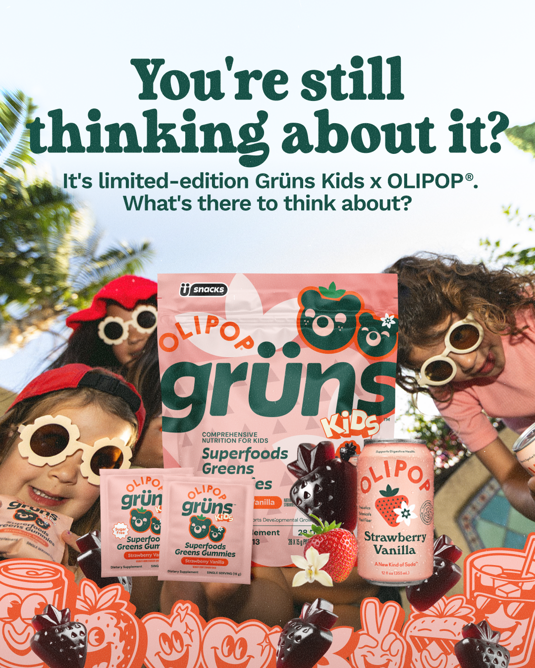 Olipop Facebook ad