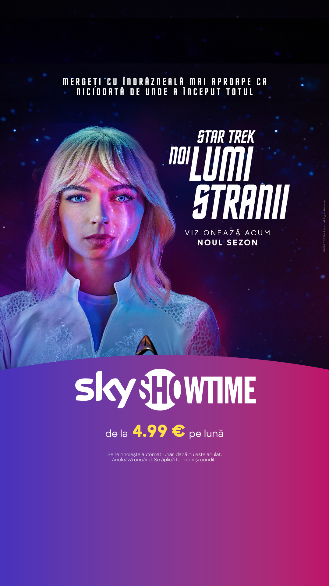SkyShowtime Facebook ad from Jul 24, 2026