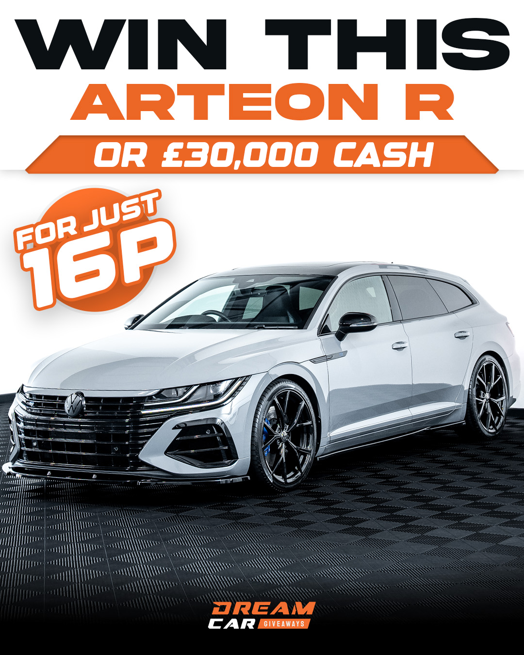 Dream Car Giveaways Facebook ad