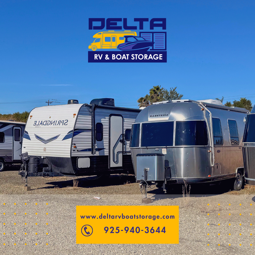 Delta RV & Boat Storage Facebook ad: Looking for secure, convenient, and affordable storage for…