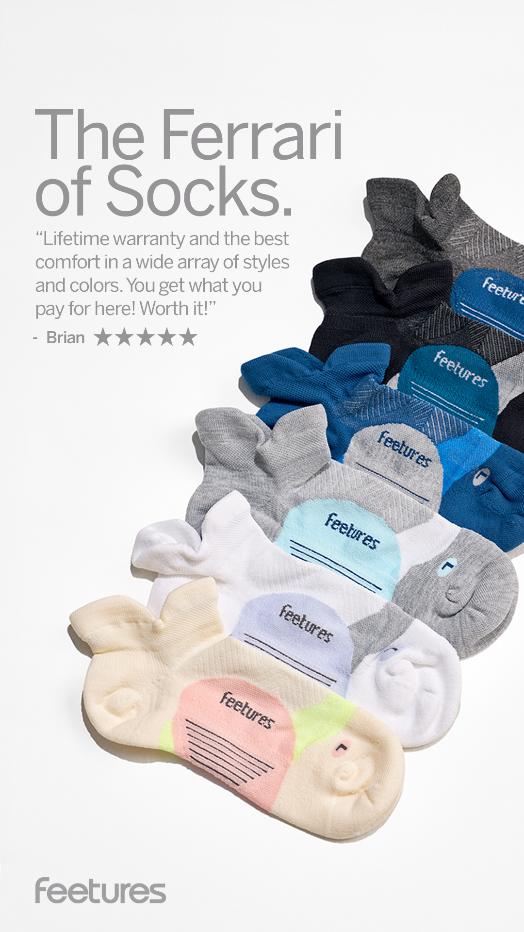 Feetures Canada Facebook ad