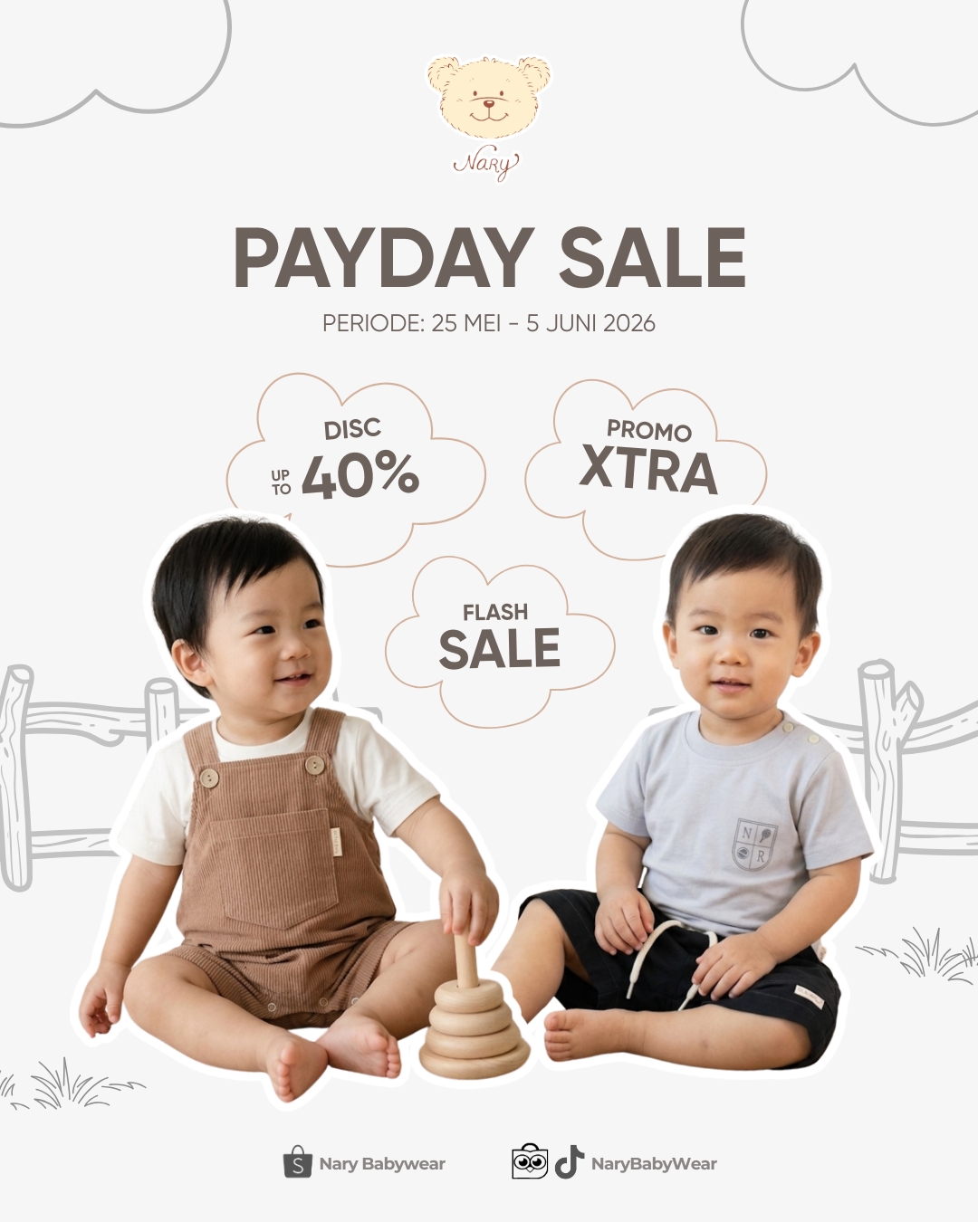 Nary Baby Wear Facebook ad