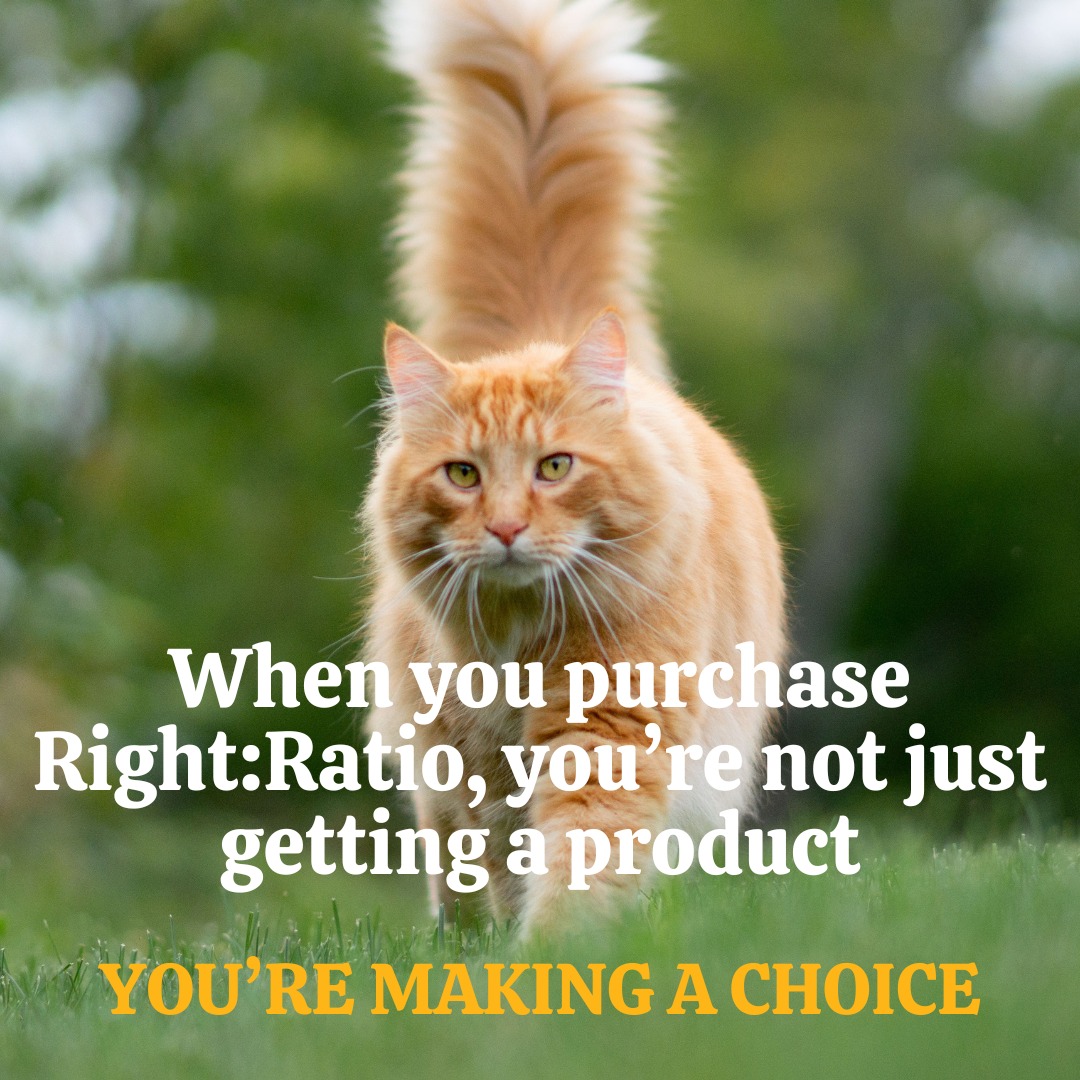 Right:Ratio for Pets Facebook ad