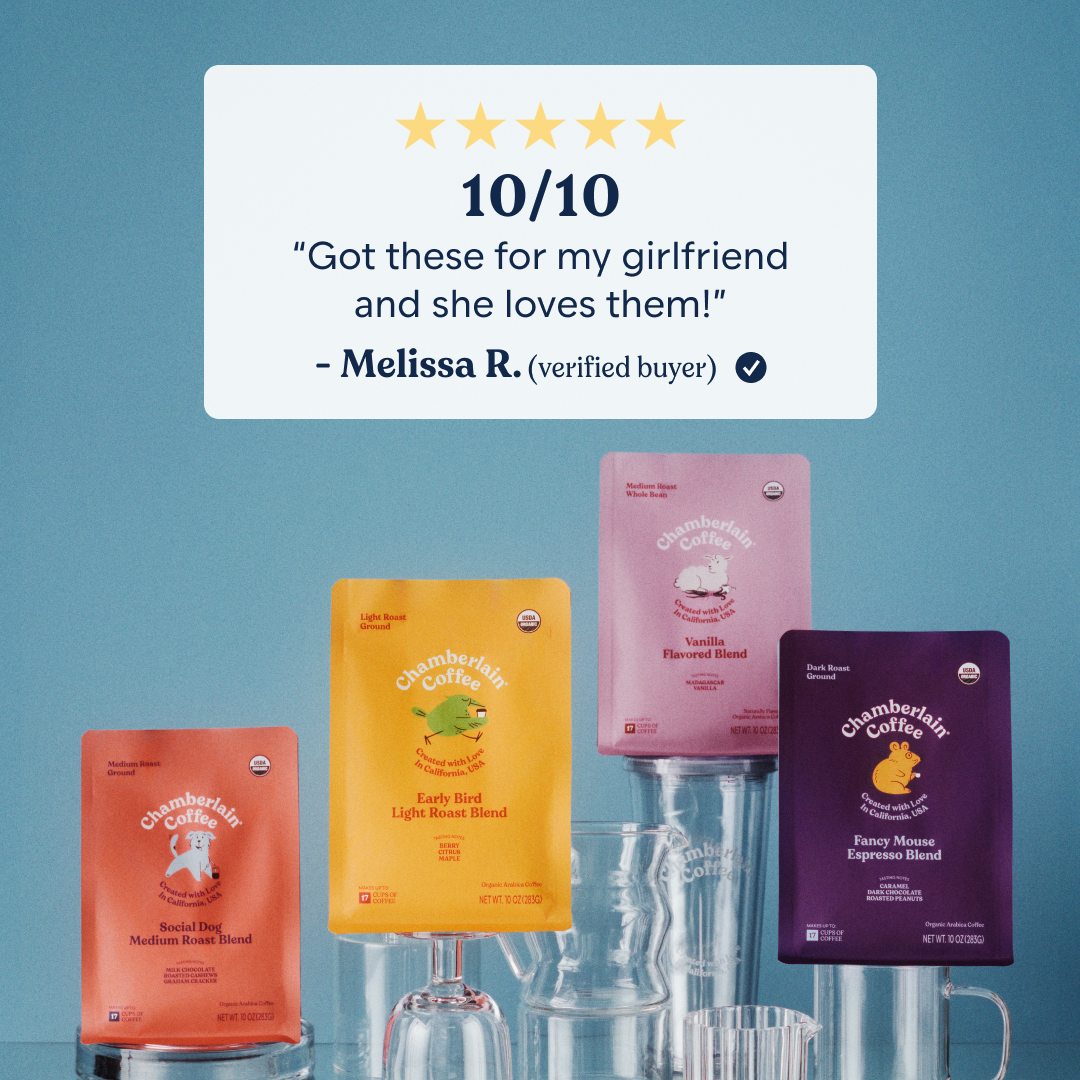 Chamberlain Coffee Facebook ad