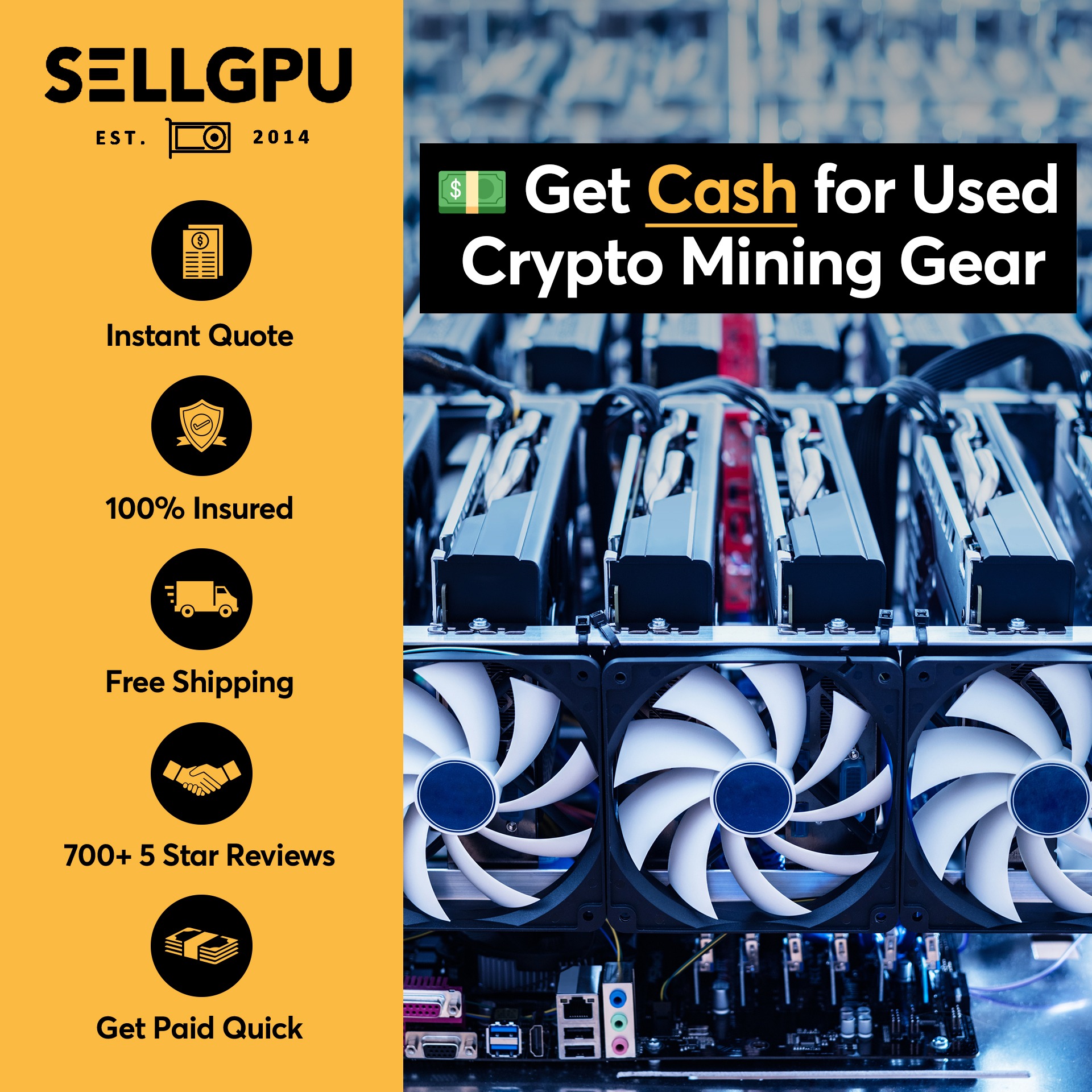 SellGPU.com Facebook ad