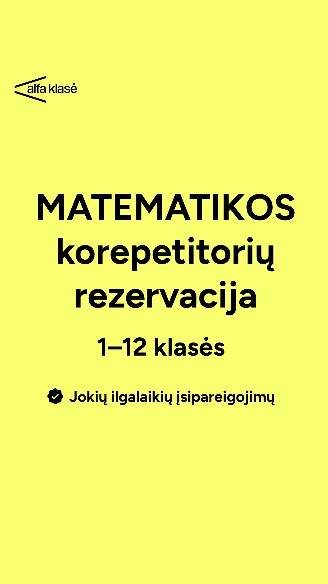 Alfa Klasė Facebook ad