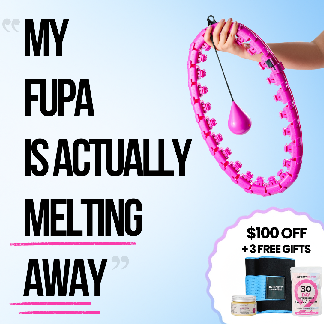 Infinity Hoop US Facebook ad: 60% OFF SITEWIDE + 3 FREE GIFTS - ENDS SOON
