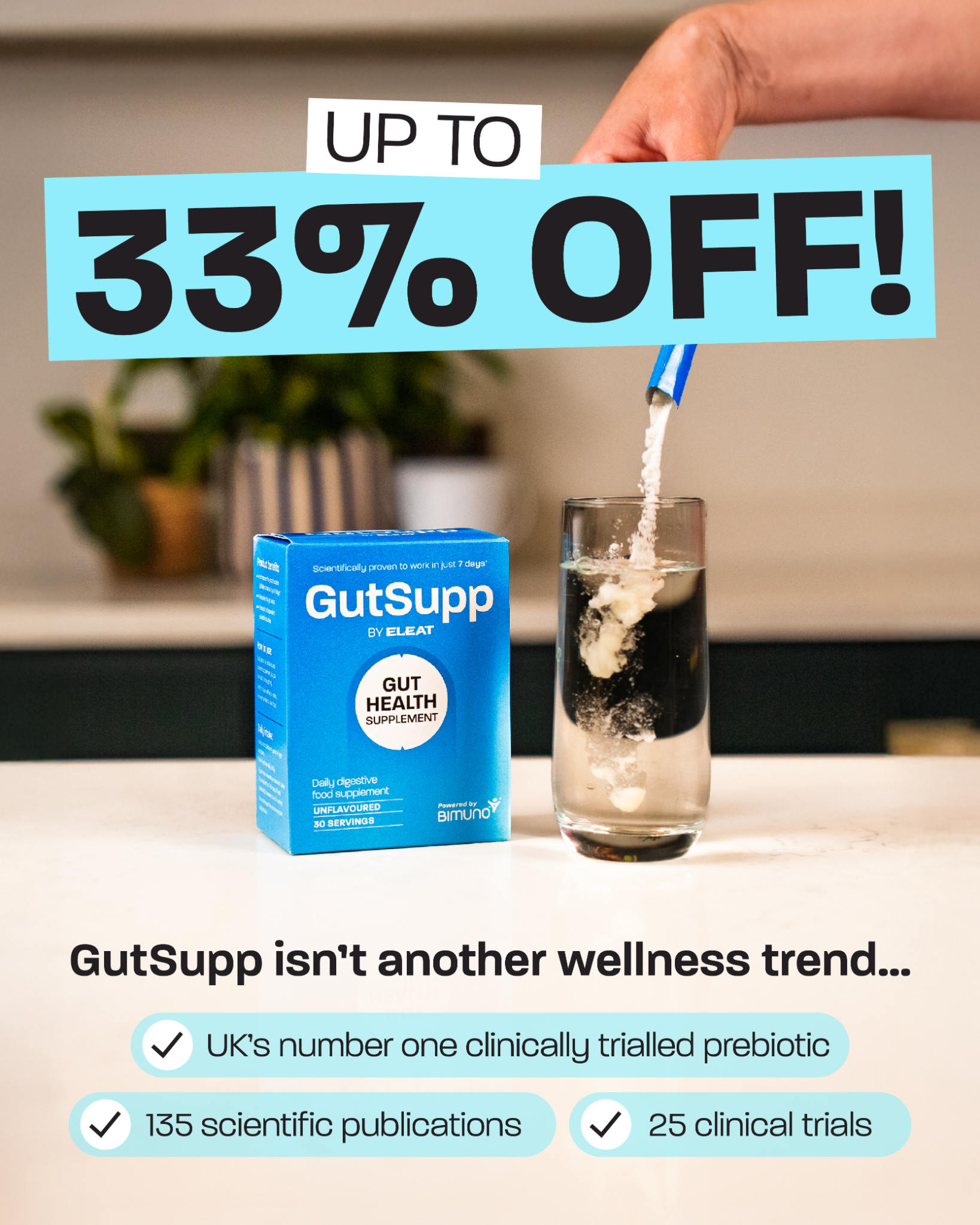 GutSupp Facebook ad