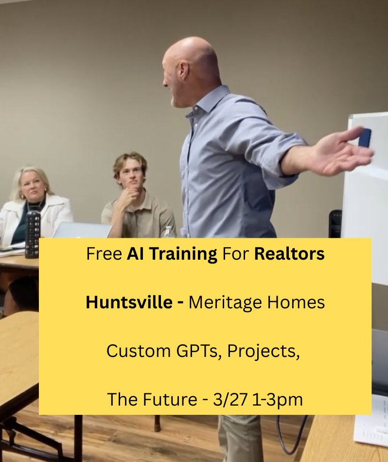 Team Duncan Facebook ad: AI for Realtors: Huntsville Alabama