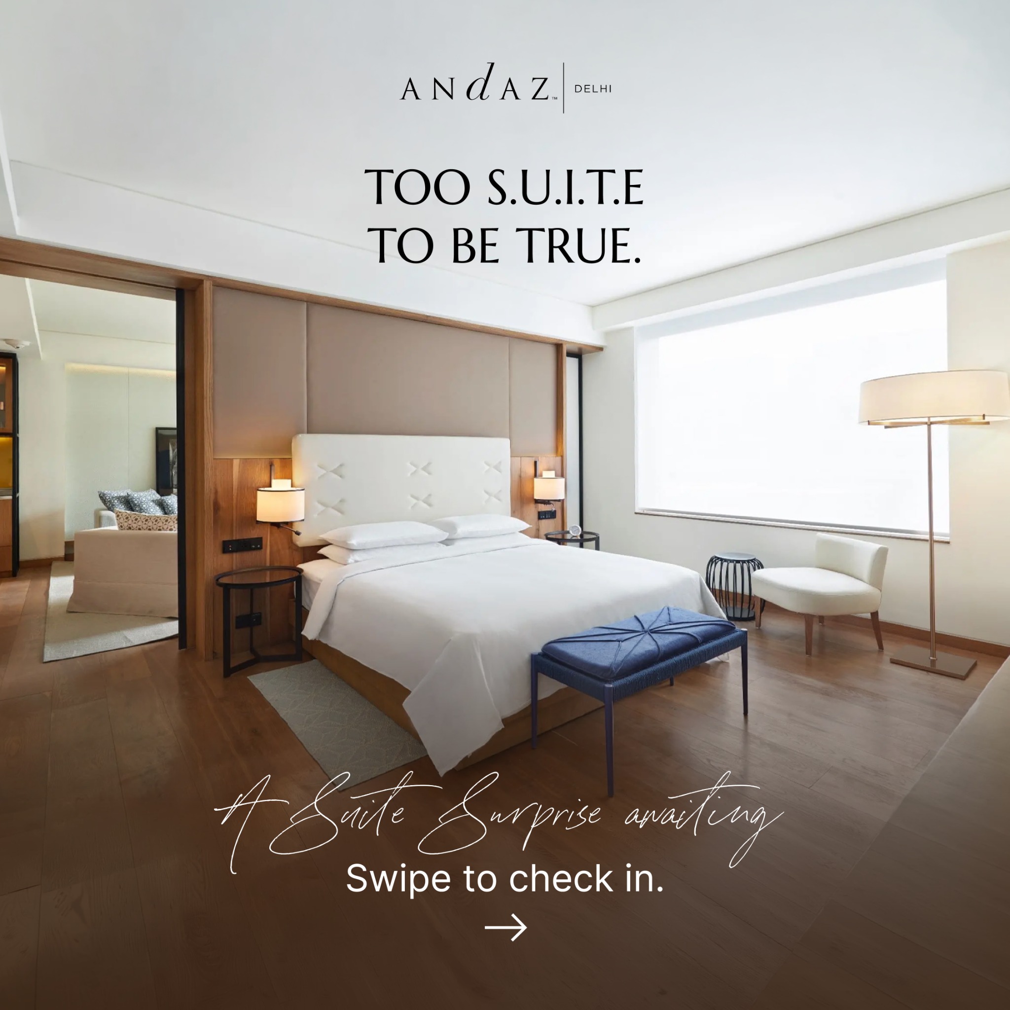 Andaz Delhi Facebook ad
