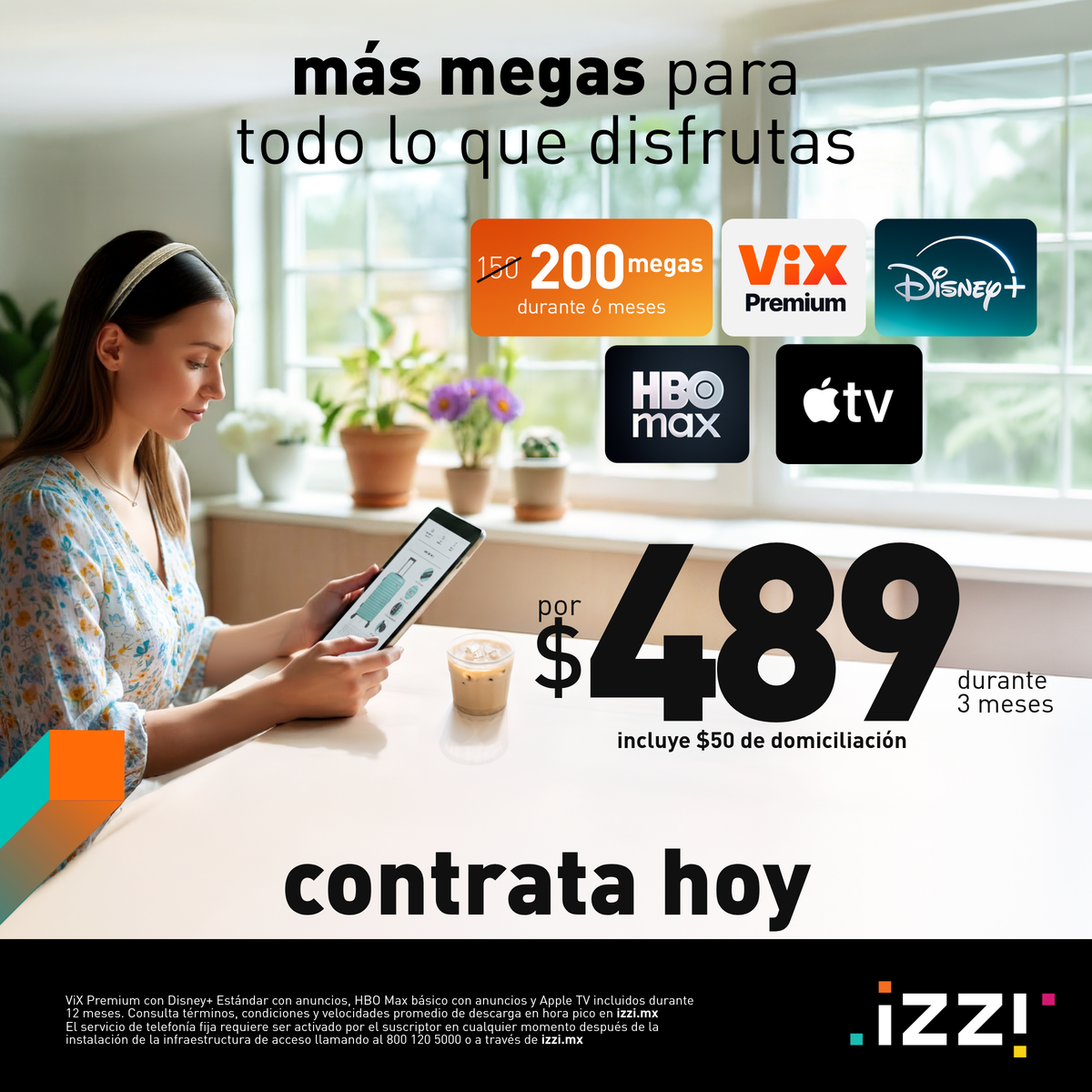 izzi telecom Facebook ad