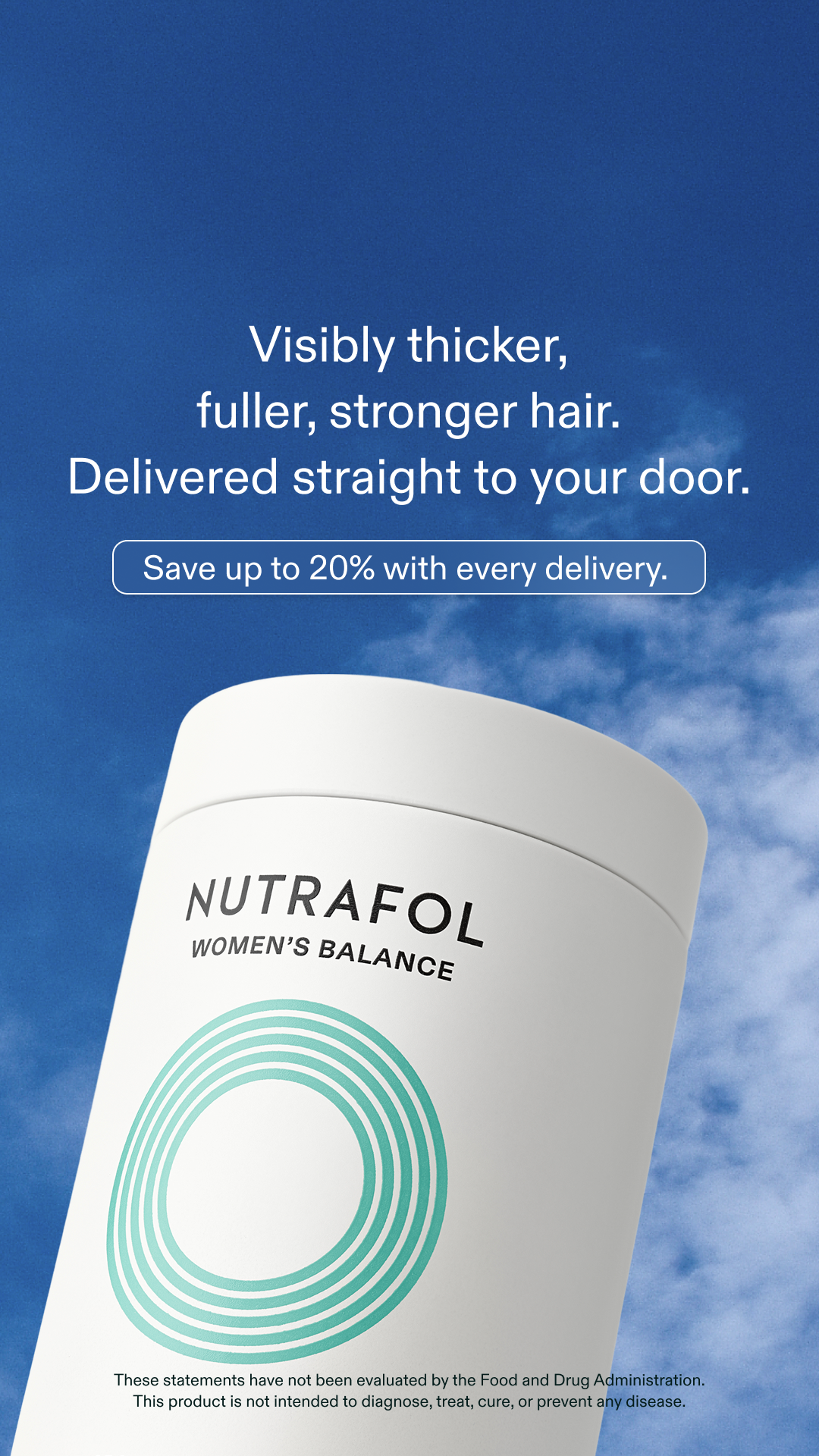 Nutrafol Facebook ad
