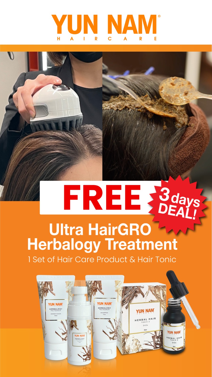 Yun Nam Hair Care Malaysia Facebook ad