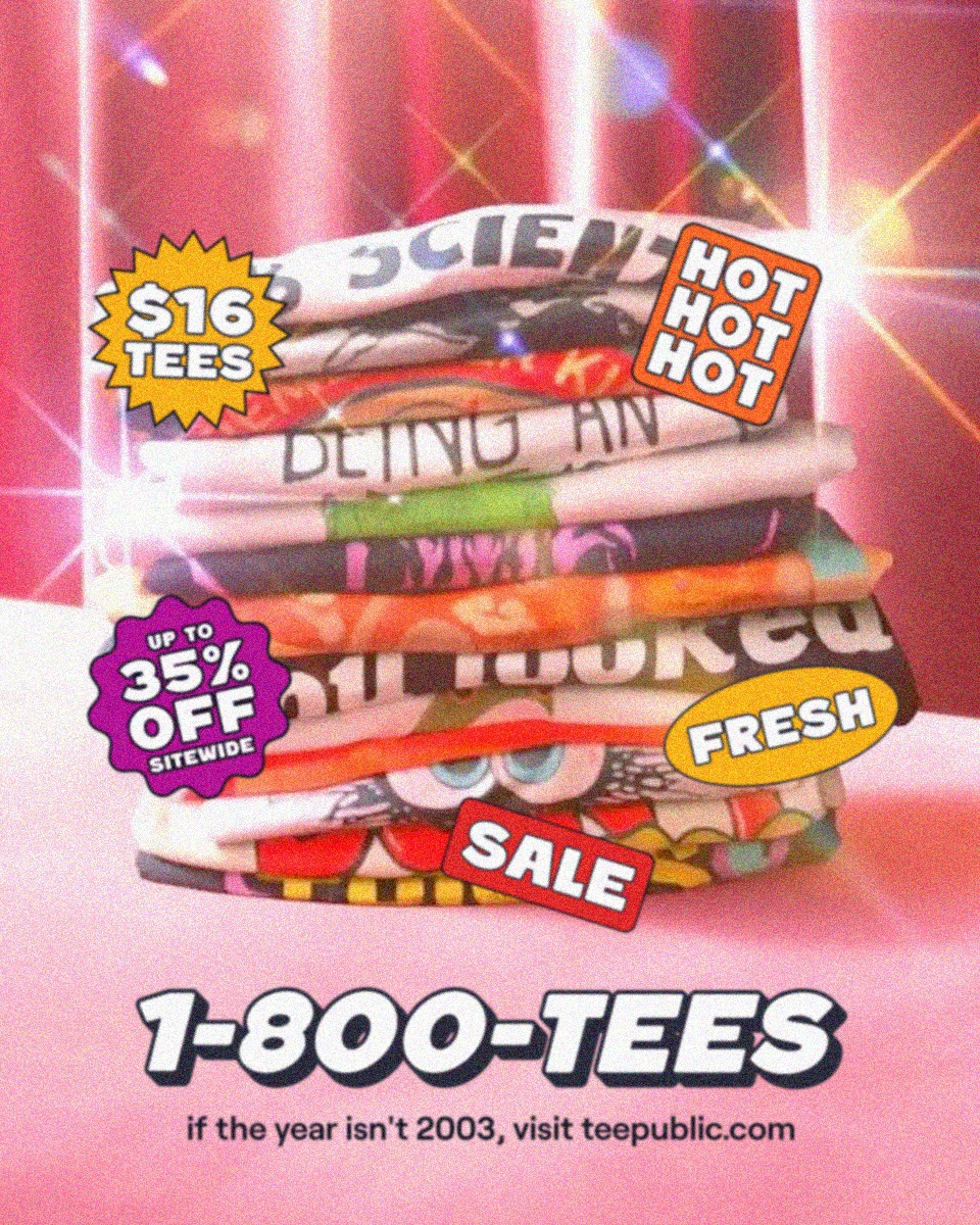 TeePublic.com Facebook ad