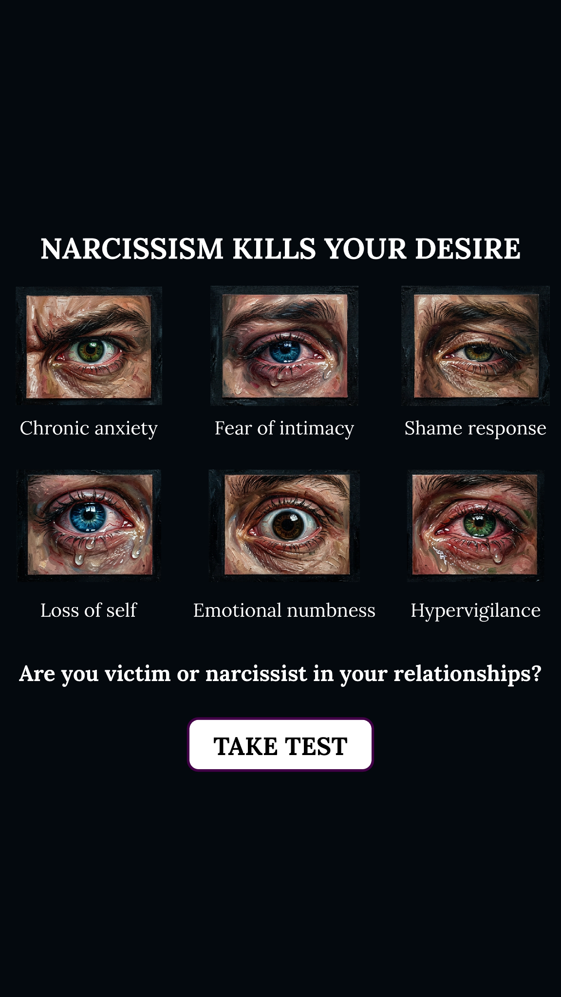 Personality Type Facebook ad