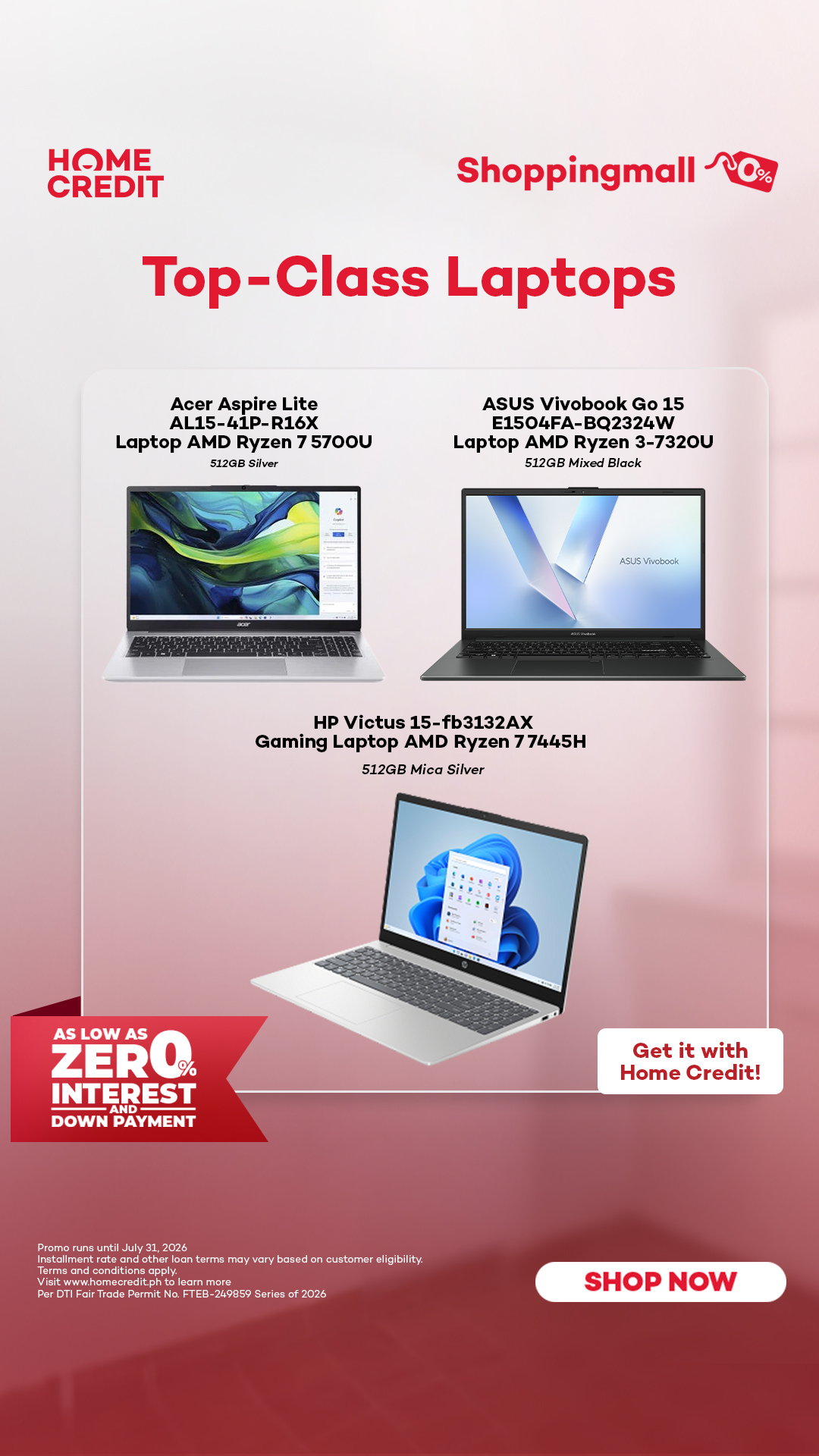 Home Credit PH Facebook ad