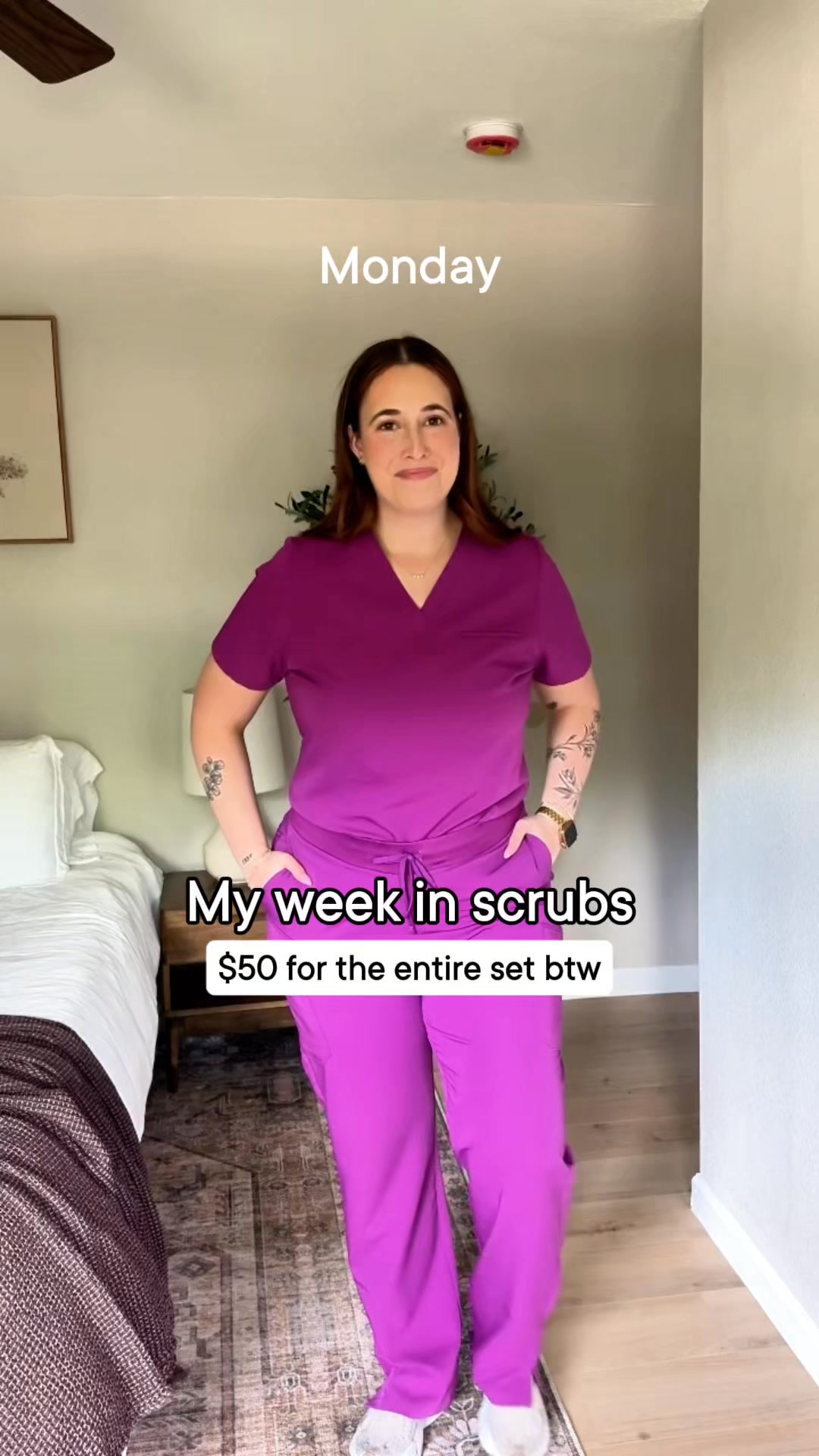 Mandala Scrubs Facebook ad: Scrub Tops for $19.99