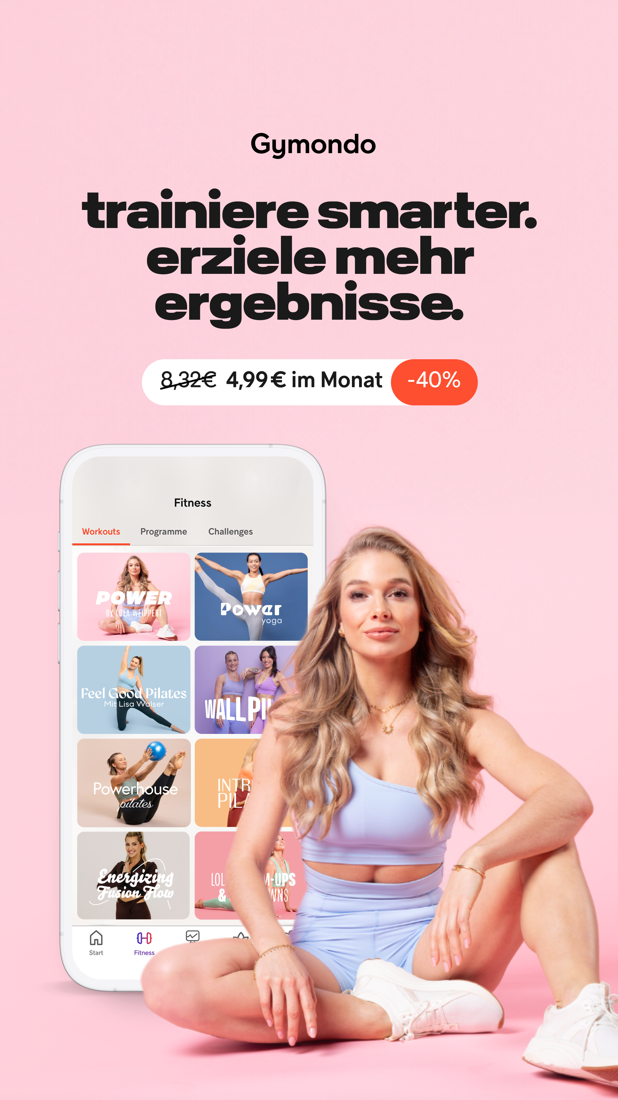 Gymondo Facebook ad