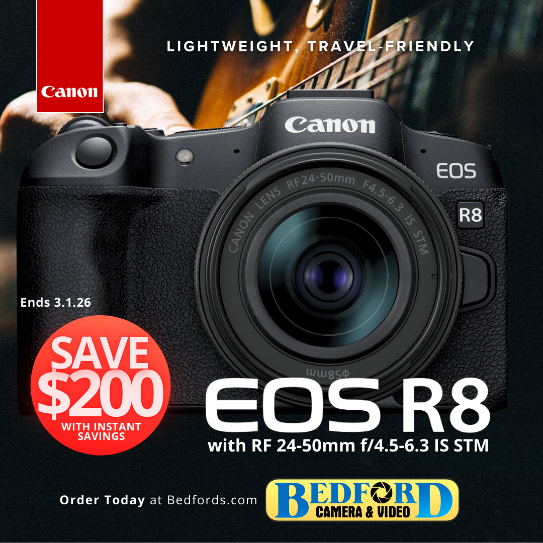 Bedford Camera & Video Facebook ad