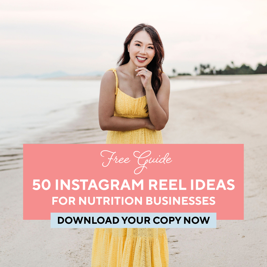 Charlyn Ooi - Dietitian Business Coach Facebook ad