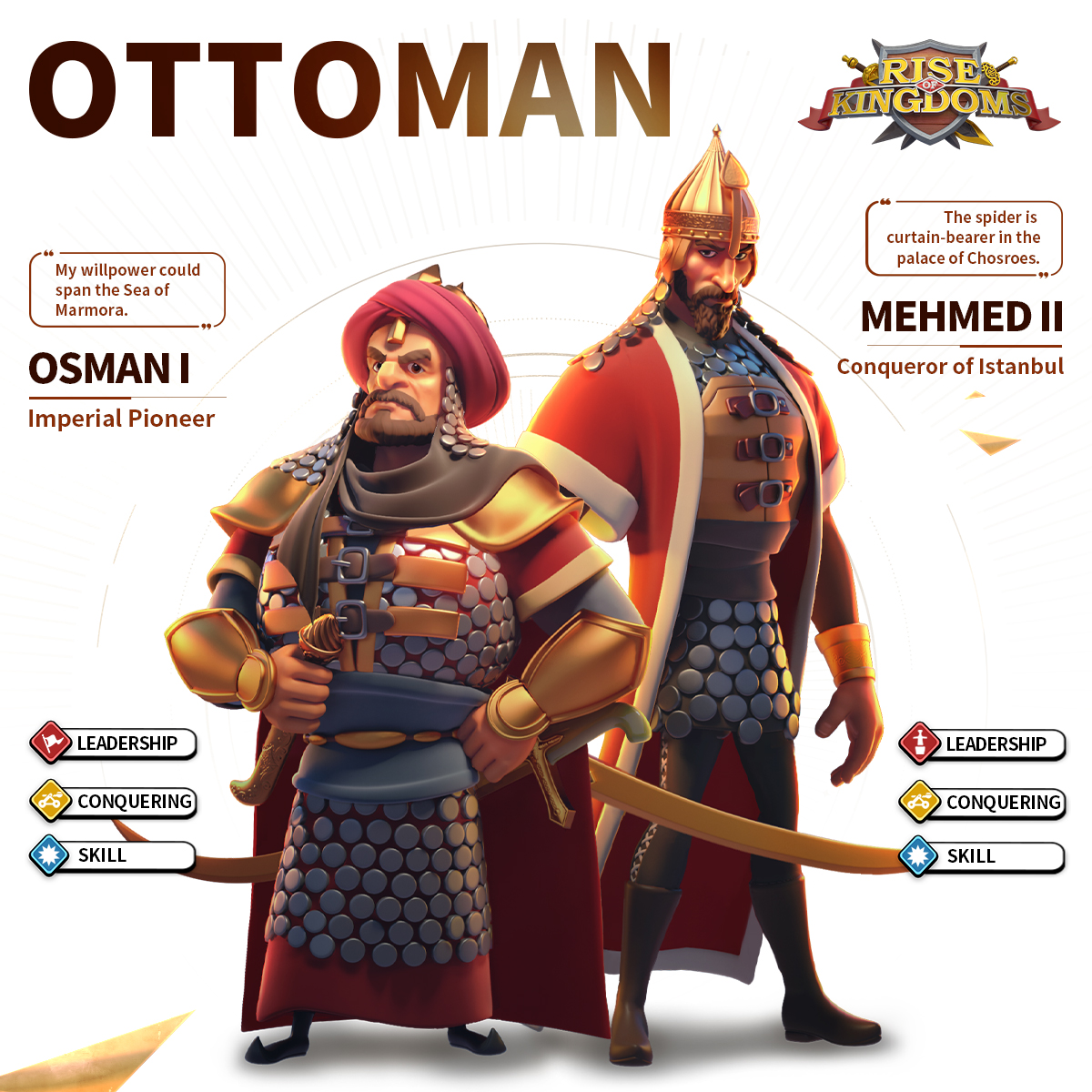 Rise of Kingdoms Facebook ad: Thiết kế thế kỷ tiếp theo