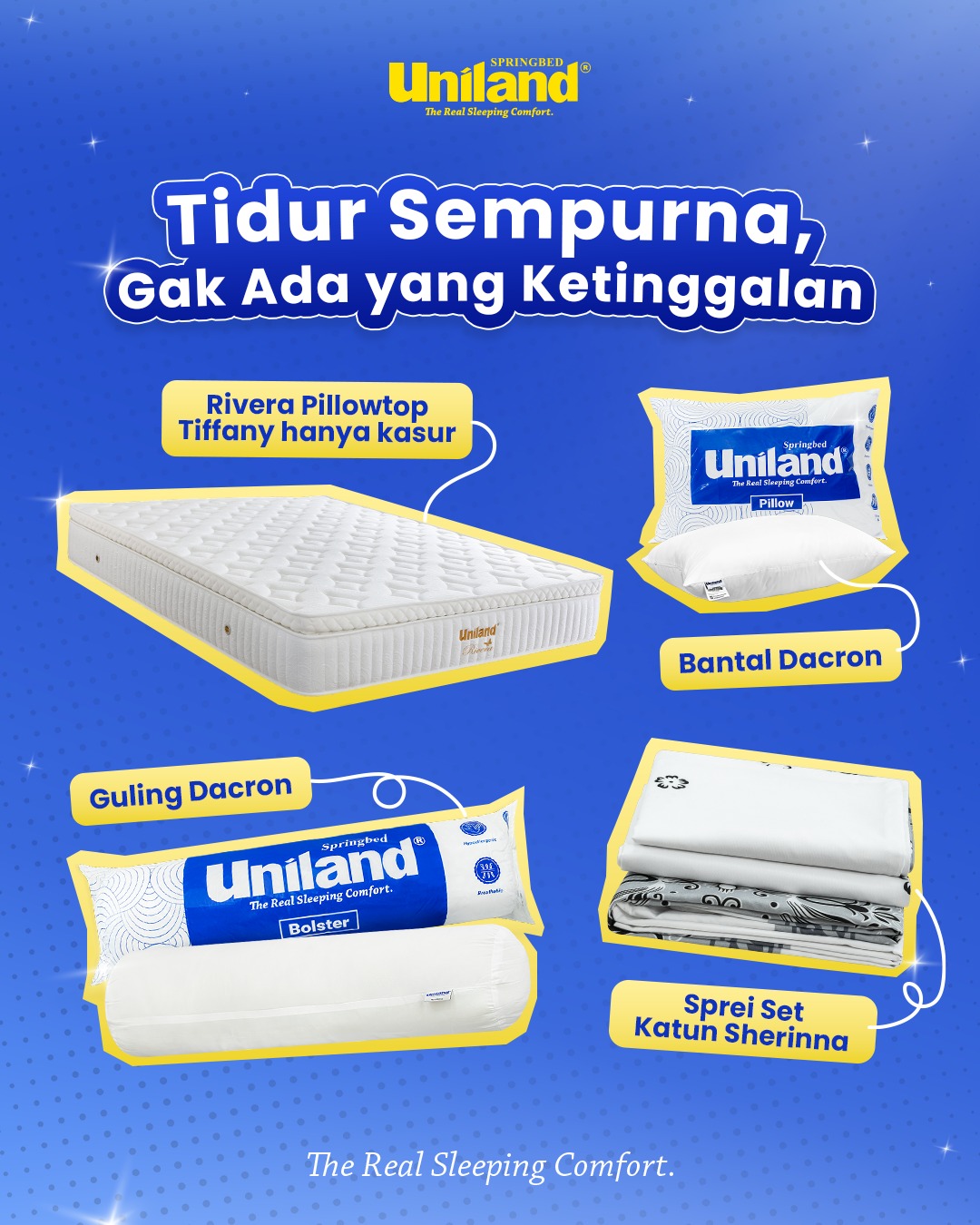 Uniland Springbed Facebook ad
