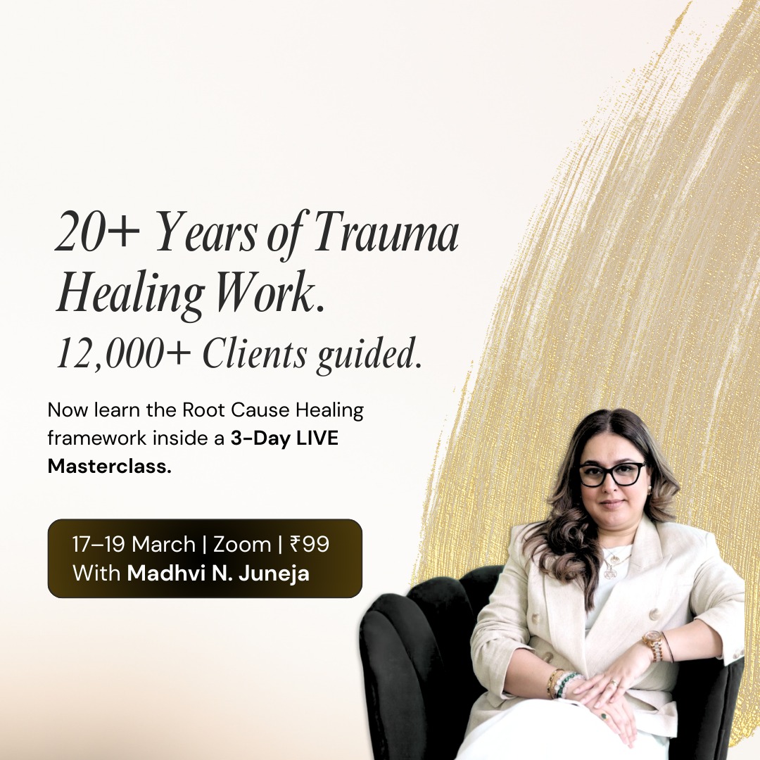 Life Transformation Coach Madhvi N Juneja Facebook ad
